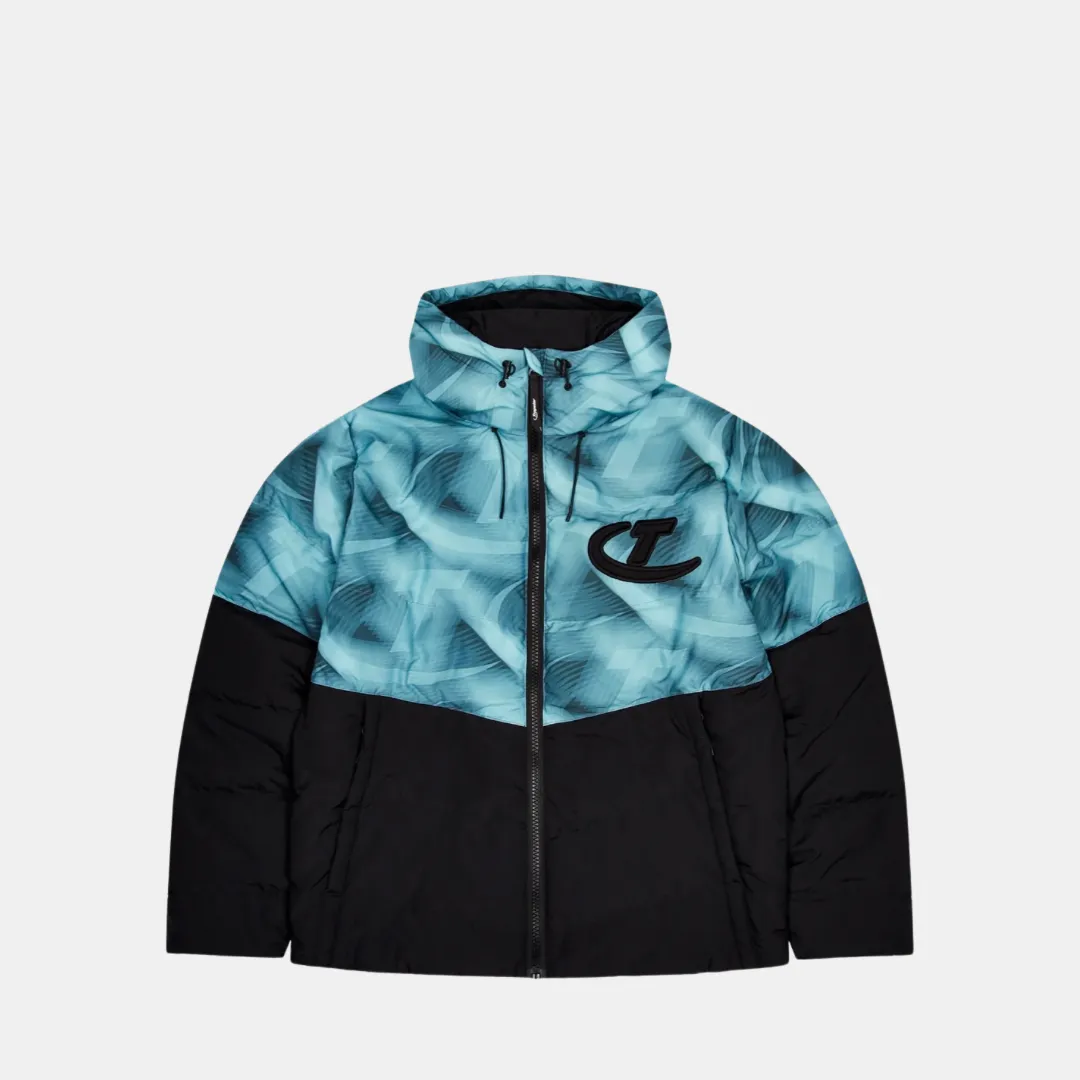 Hyperdrive Hooded Puffer - Black/Blue