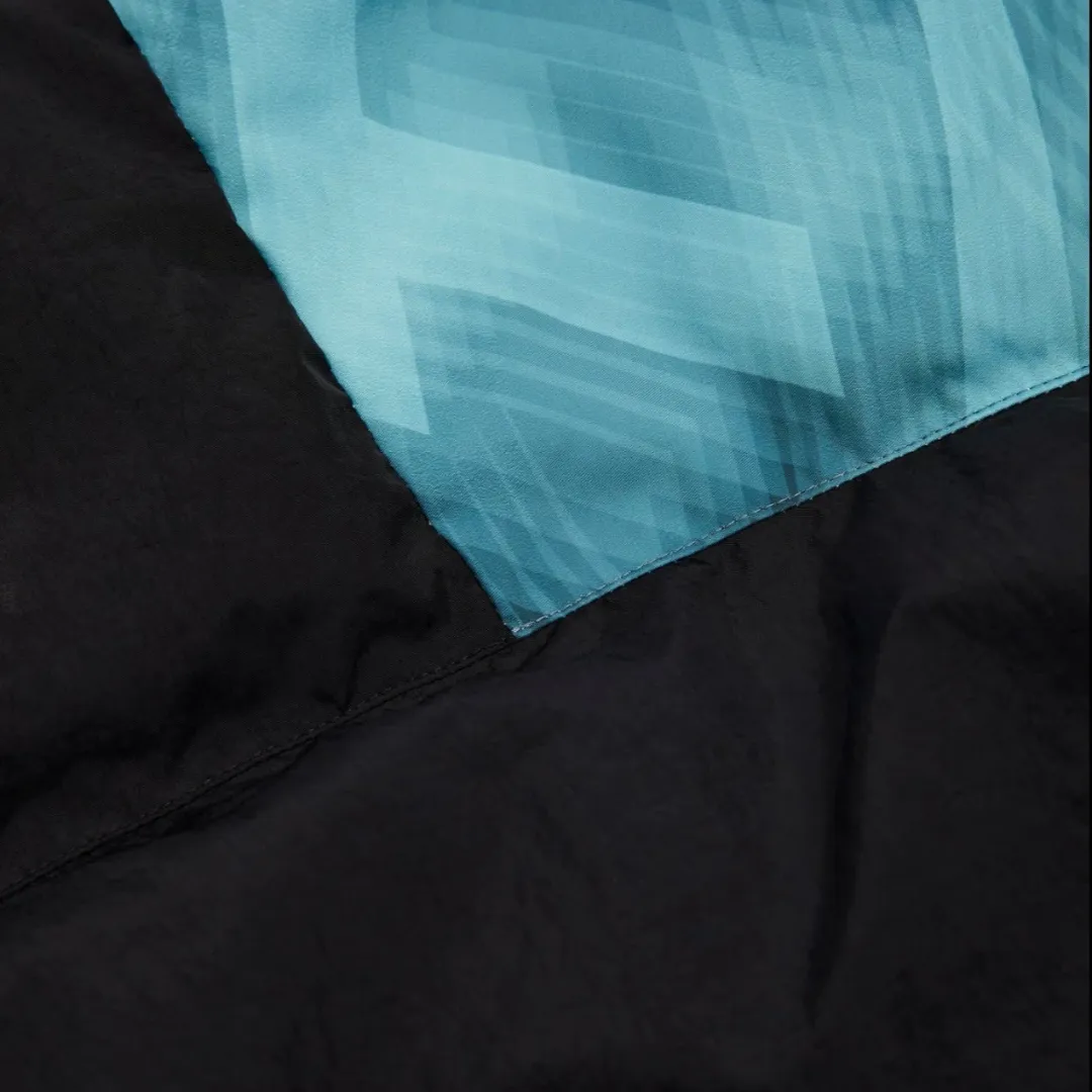 Hyperdrive Hooded Puffer - Black/Blue