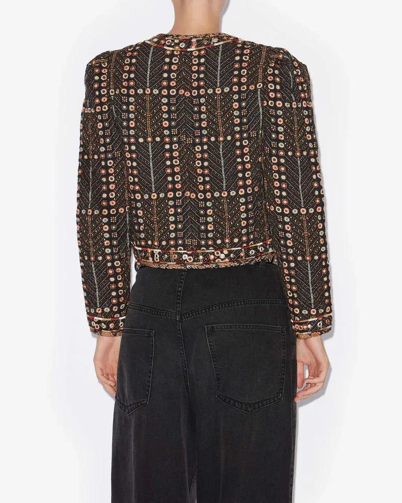 ISABEL MARANT CHRISTY JACKET FADED BLACK