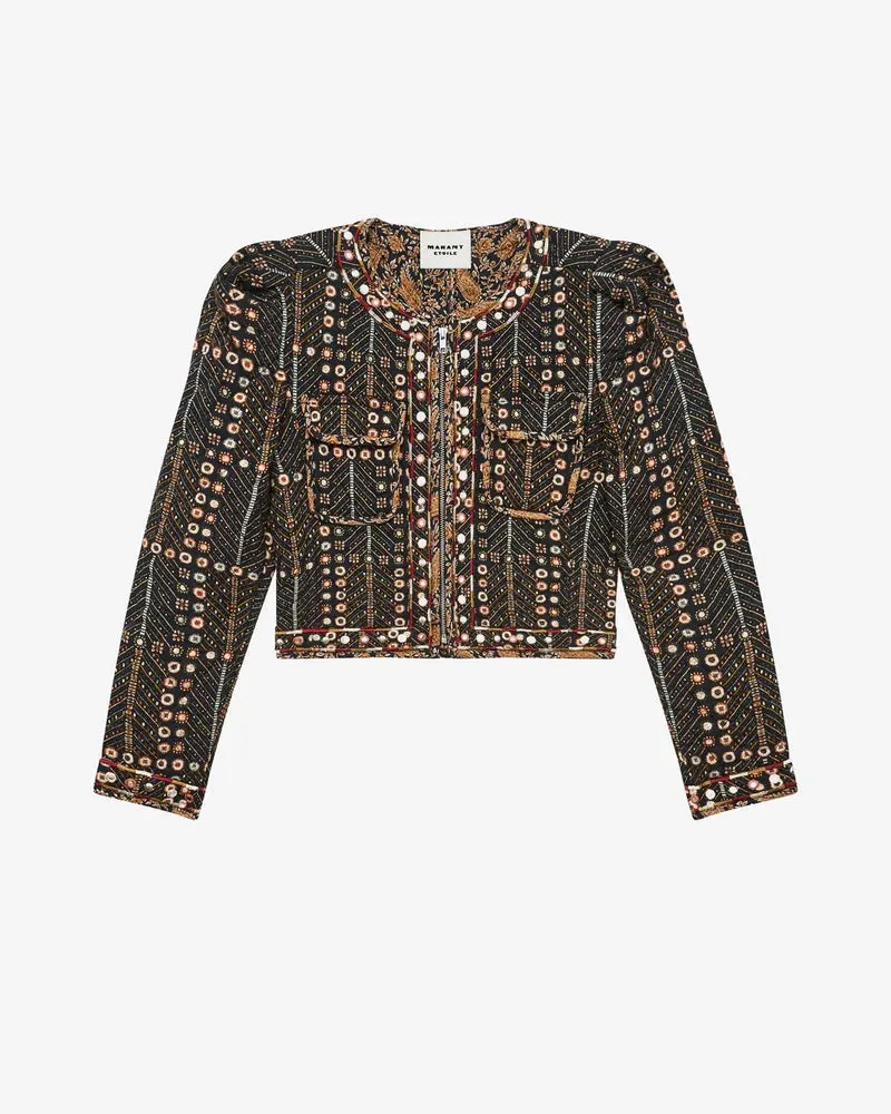 ISABEL MARANT CHRISTY JACKET FADED BLACK