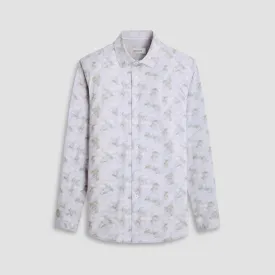 Jimmy Double Sided Leaf/Solid OoohCotton Shirt