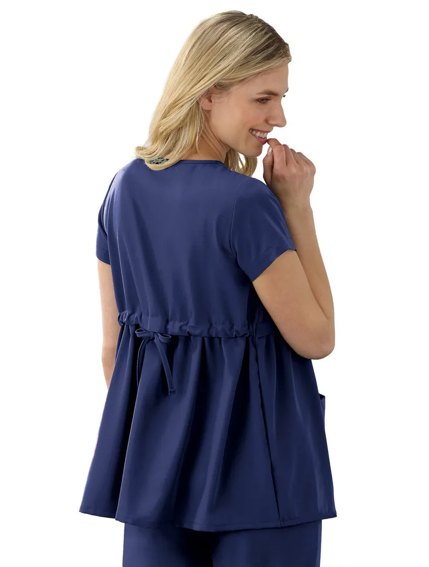 Jockey Scrubs Women's Empire Waist Maternity Top