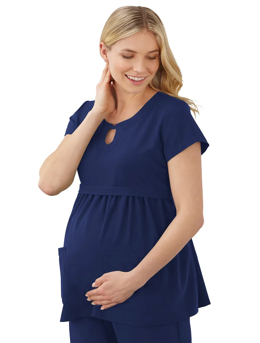 Jockey Scrubs Women's Empire Waist Maternity Top