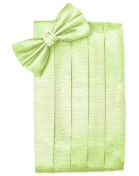 Kiwi Herringbone Cummerbund