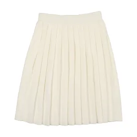 Knit Pleated Skirt