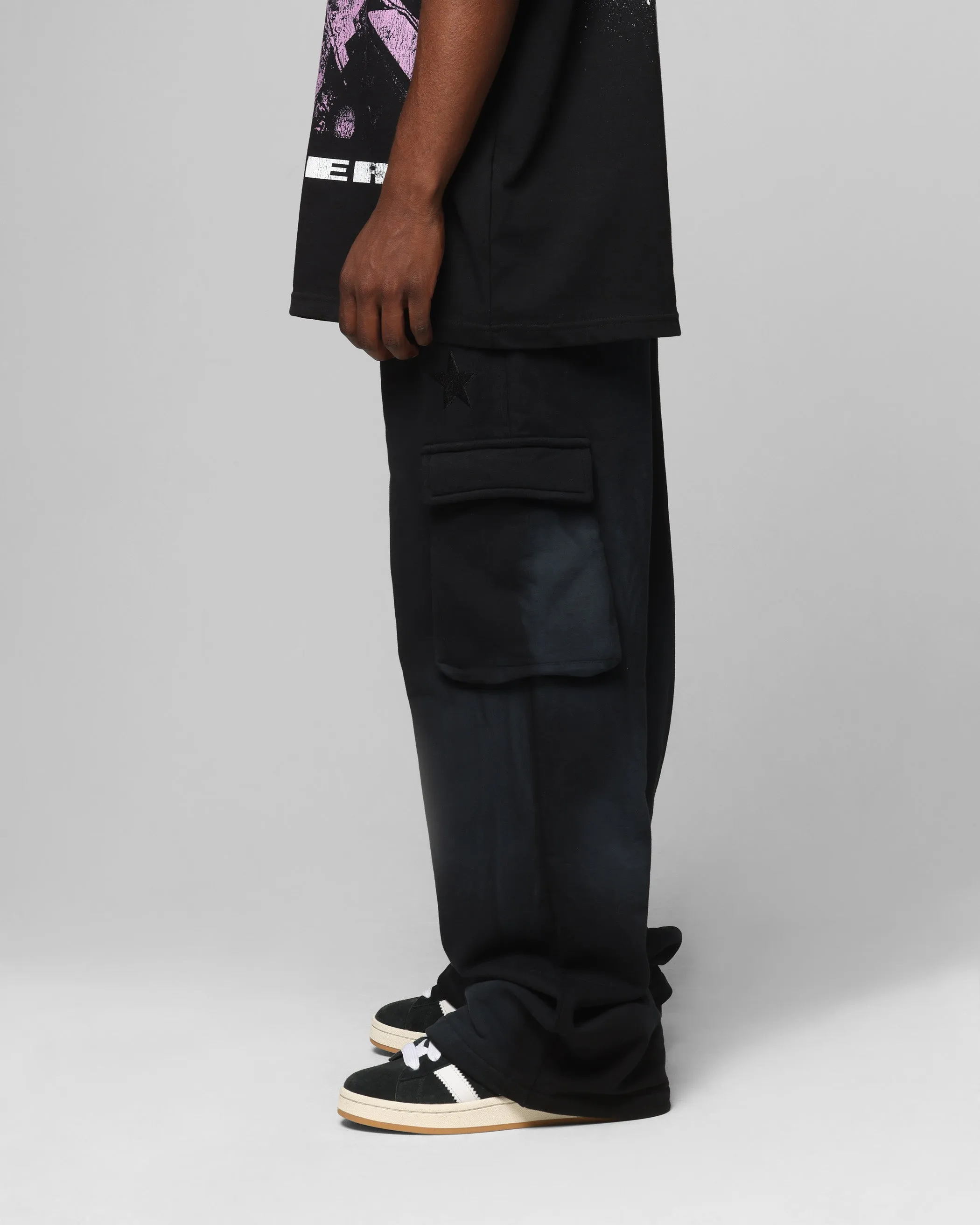 Loiter Premium Essentials Sweatpants Washed Black
