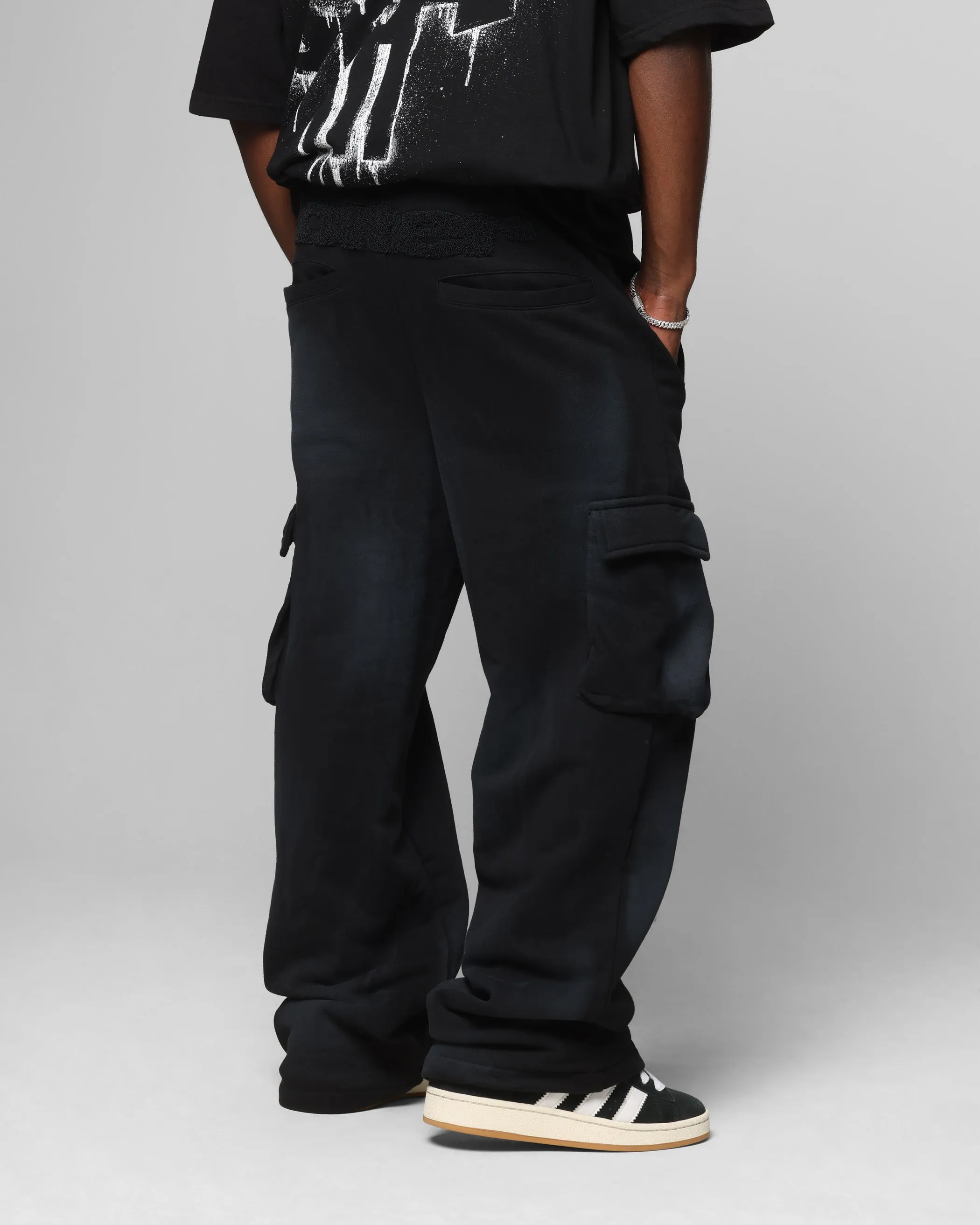 Loiter Premium Essentials Sweatpants Washed Black