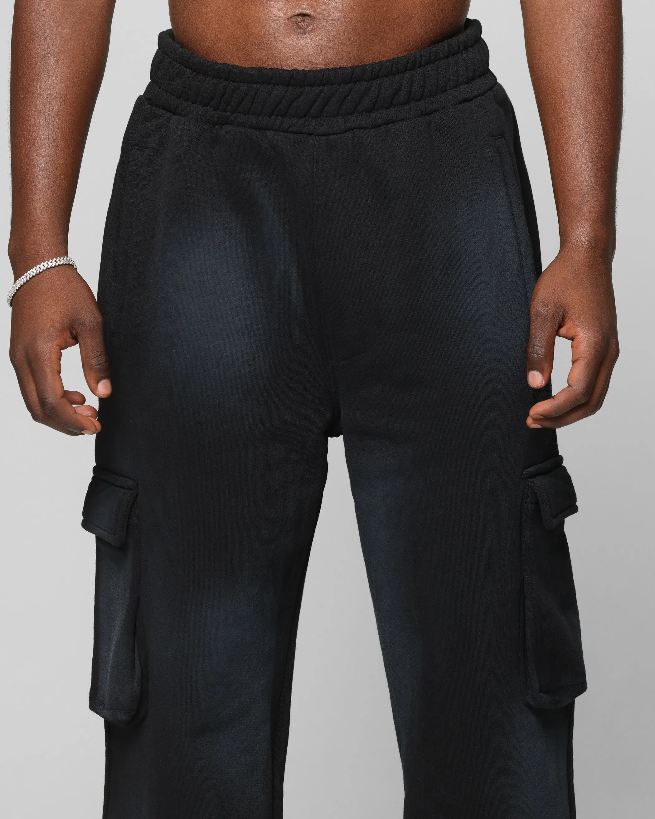 Loiter Premium Essentials Sweatpants Washed Black
