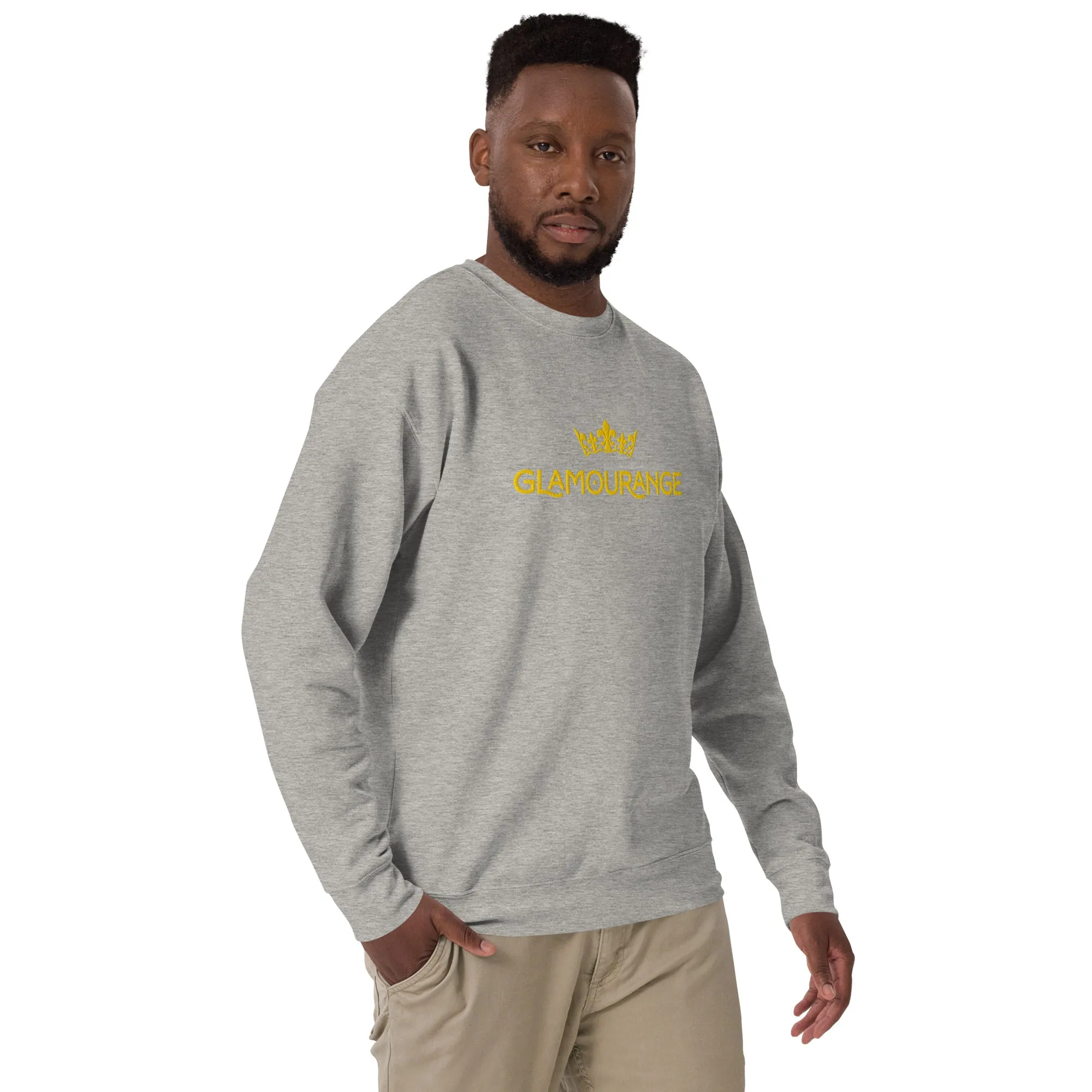 Men Sweatshirt (Glamourange Premium Sweatshirt For Men - 001 Model)