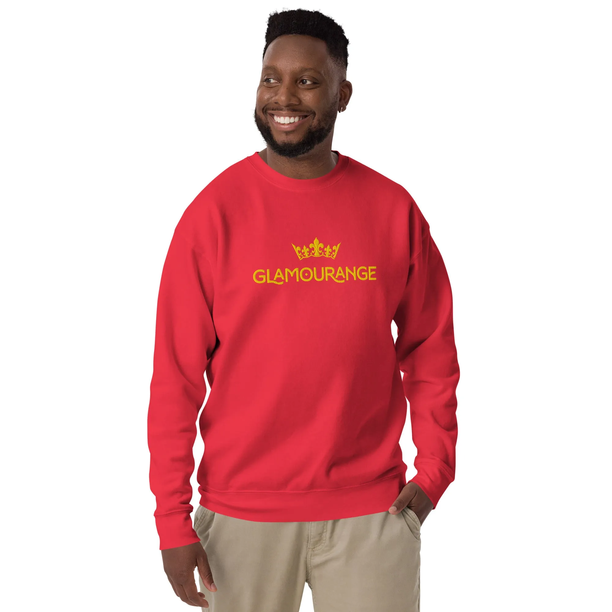 Men Sweatshirt (Glamourange Premium Sweatshirt For Men - 001 Model)