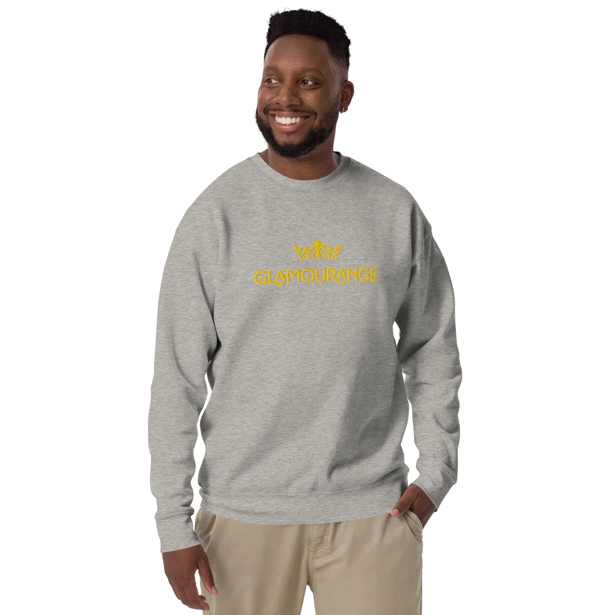 Men Sweatshirt (Glamourange Premium Sweatshirt For Men - 001 Model)