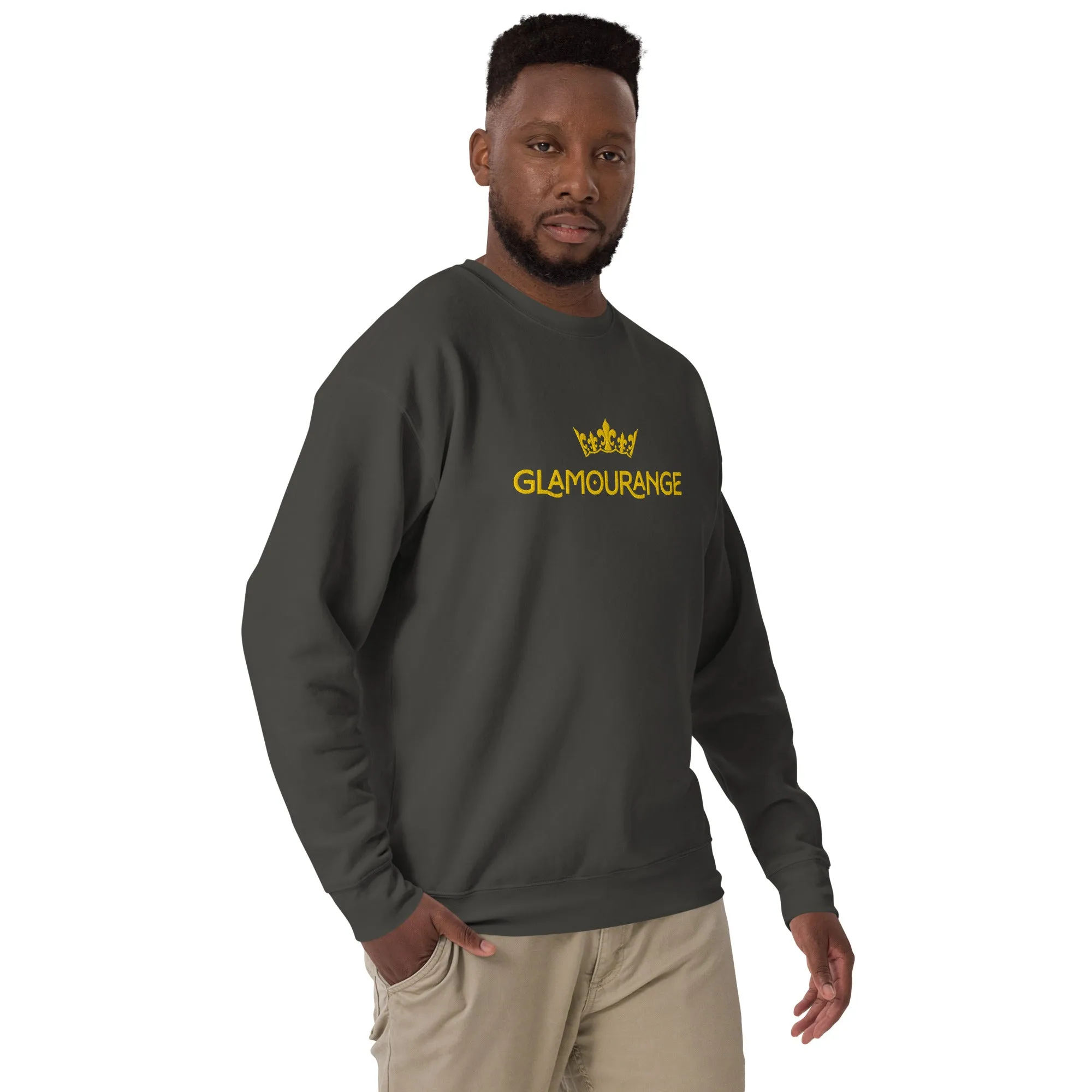 Men Sweatshirt (Glamourange Premium Sweatshirt For Men - 001 Model)