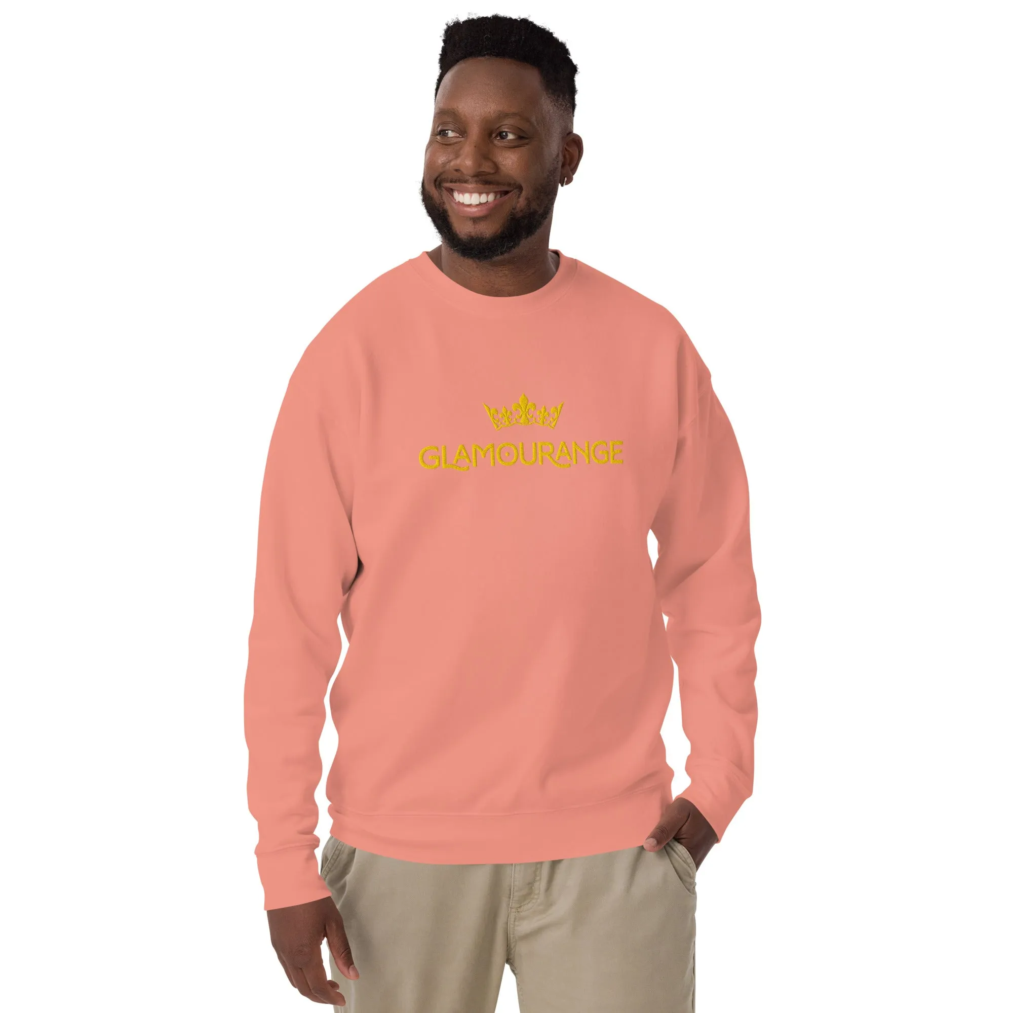 Men Sweatshirt (Glamourange Premium Sweatshirt For Men - 001 Model)
