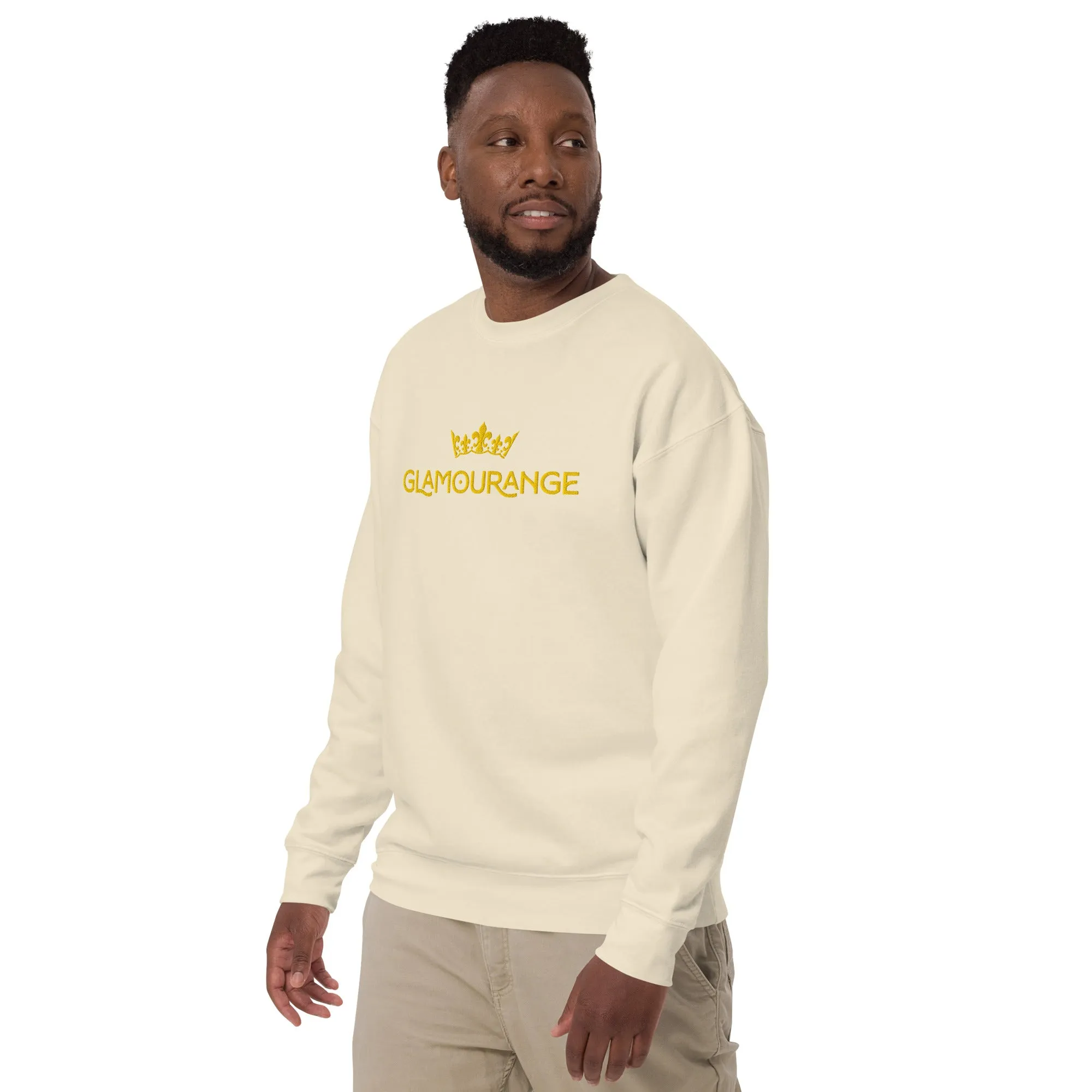 Men Sweatshirt (Glamourange Premium Sweatshirt For Men - 001 Model)
