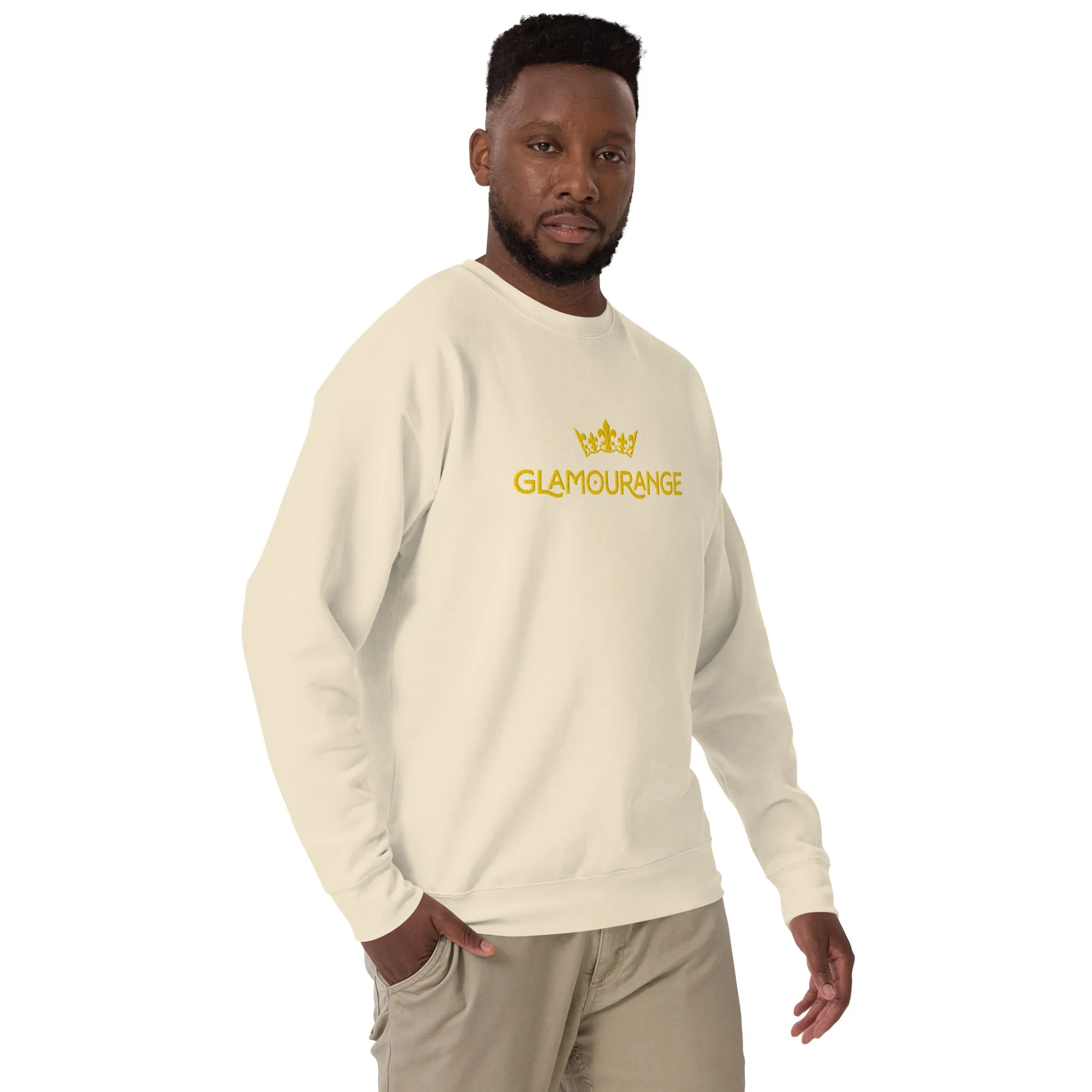 Men Sweatshirt (Glamourange Premium Sweatshirt For Men - 001 Model)