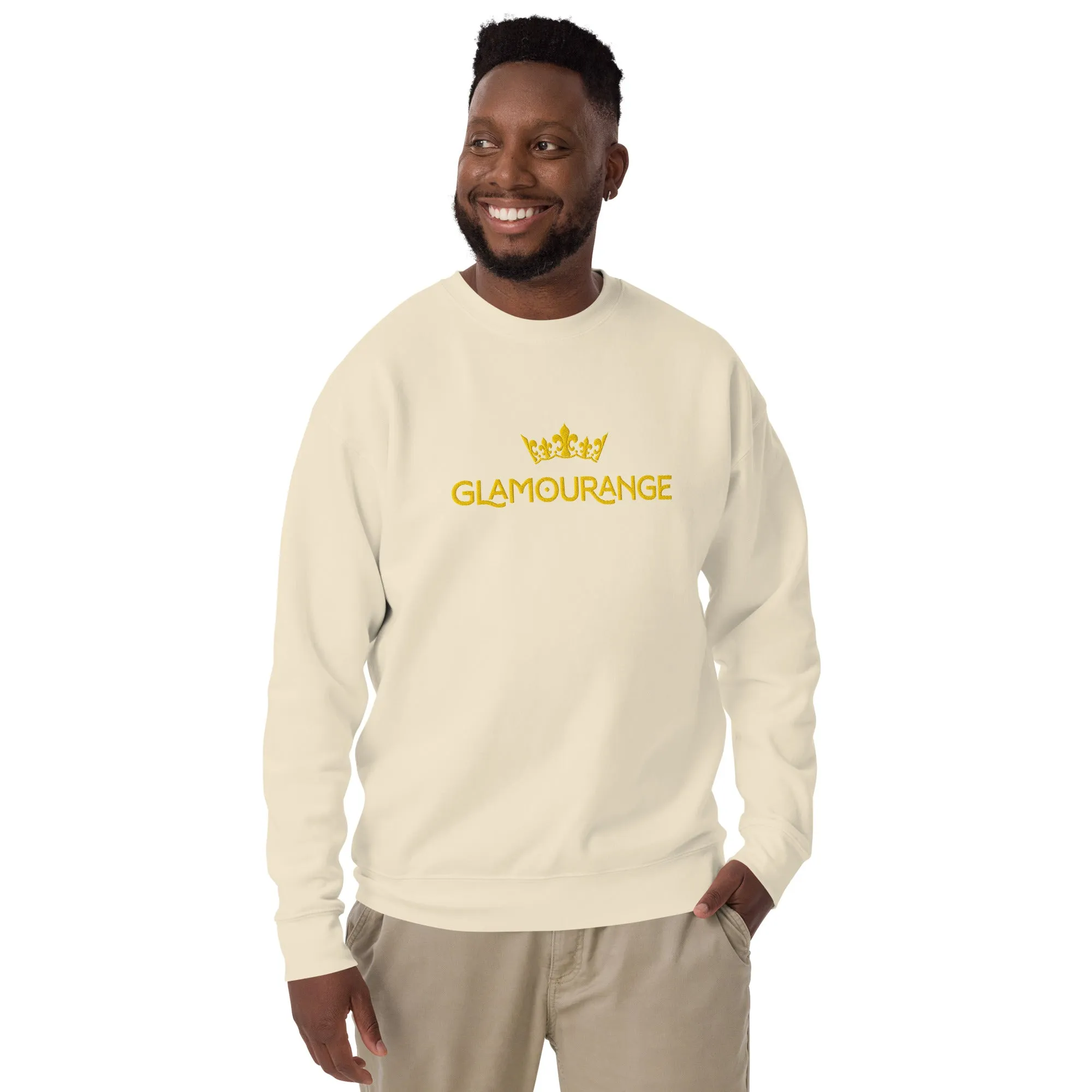 Men Sweatshirt (Glamourange Premium Sweatshirt For Men - 001 Model)