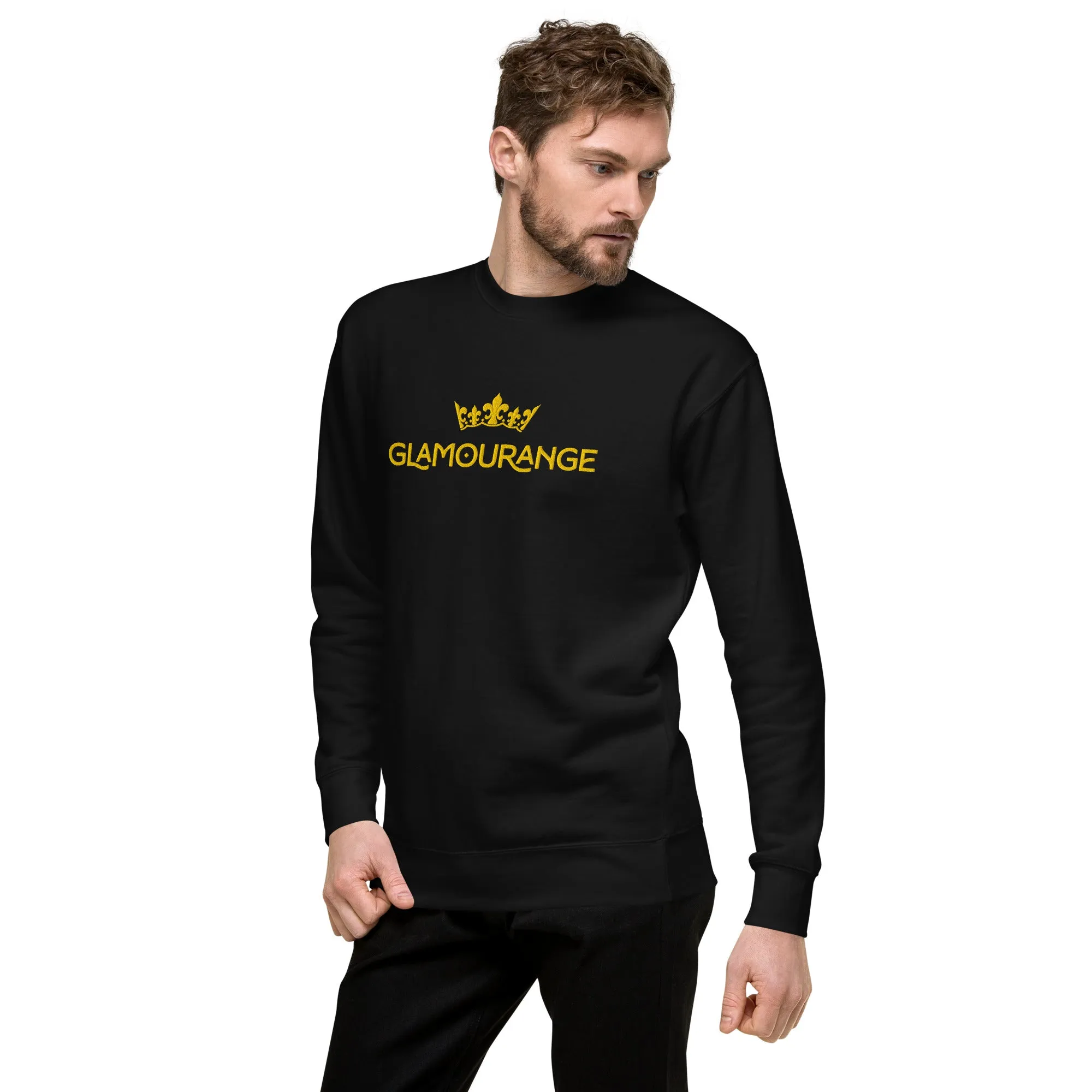 Men Sweatshirt (Glamourange Premium Sweatshirt For Men - 001 Model)
