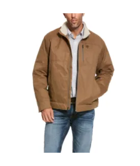 Men's Ariat 10028399 Cub Grizzly Canvas Insulated Jacket