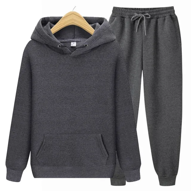 Men's Hoodie and Pants Set