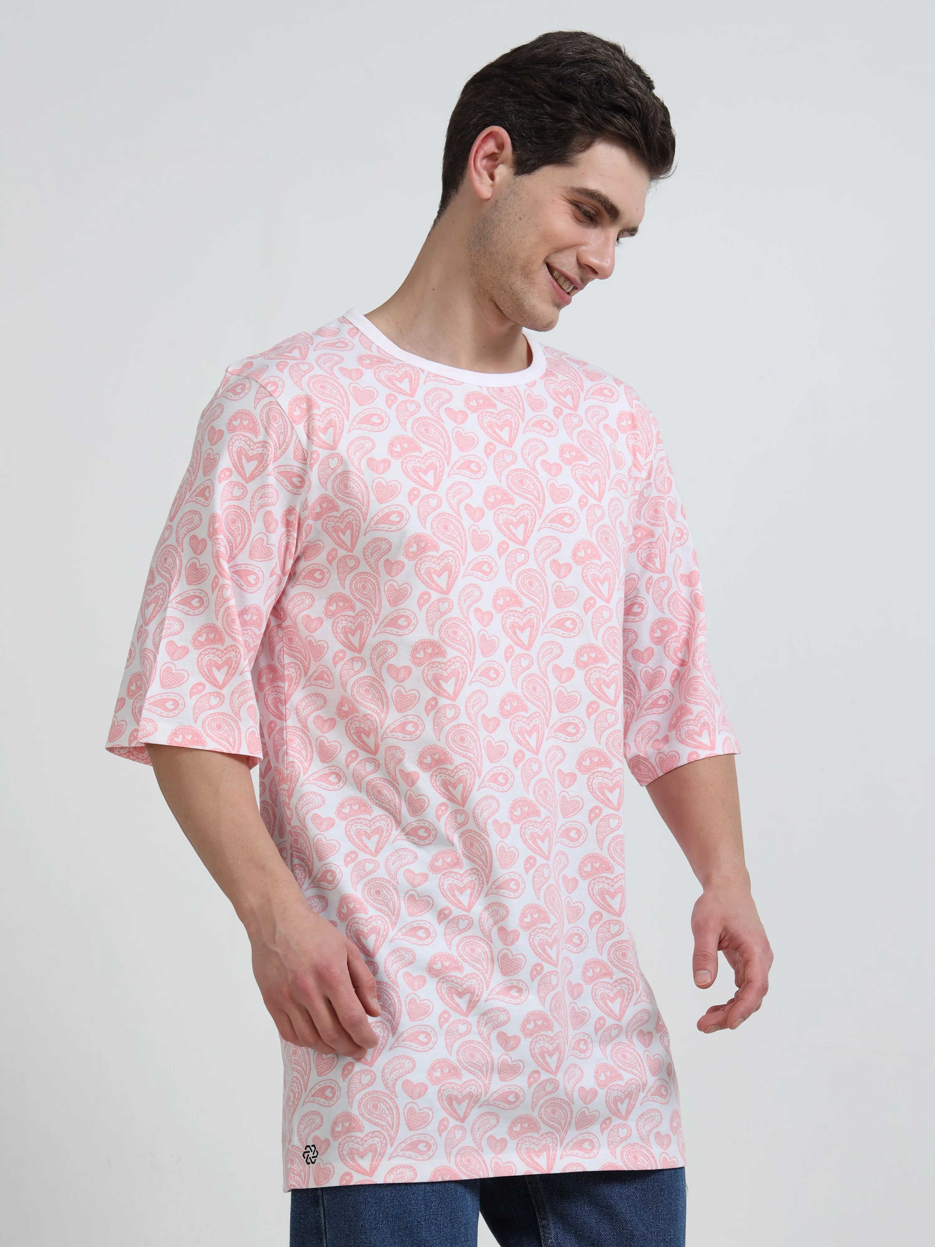 Men's rPET & Recycled Cotton Scrunched Tee