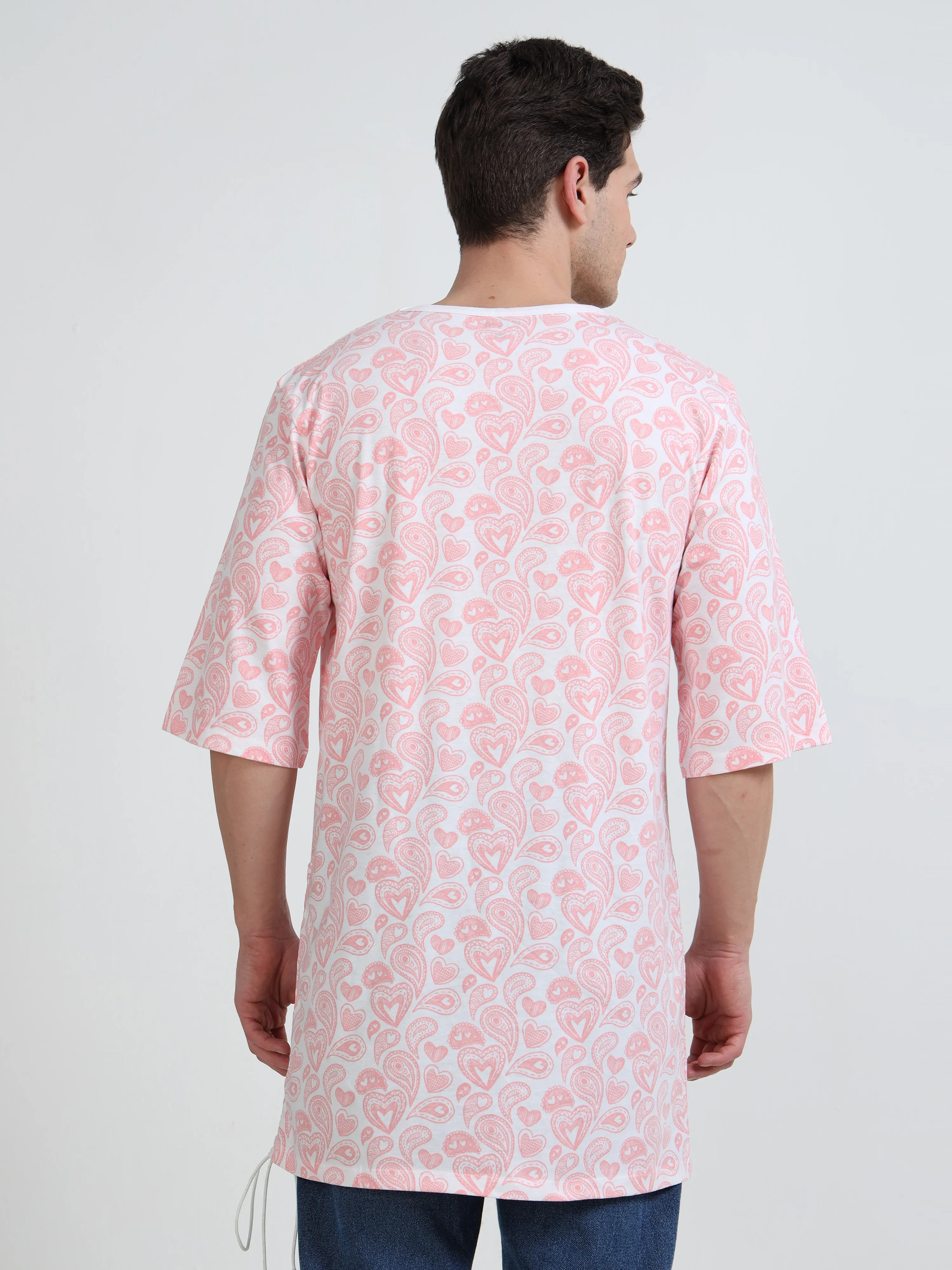 Men's rPET & Recycled Cotton Scrunched Tee