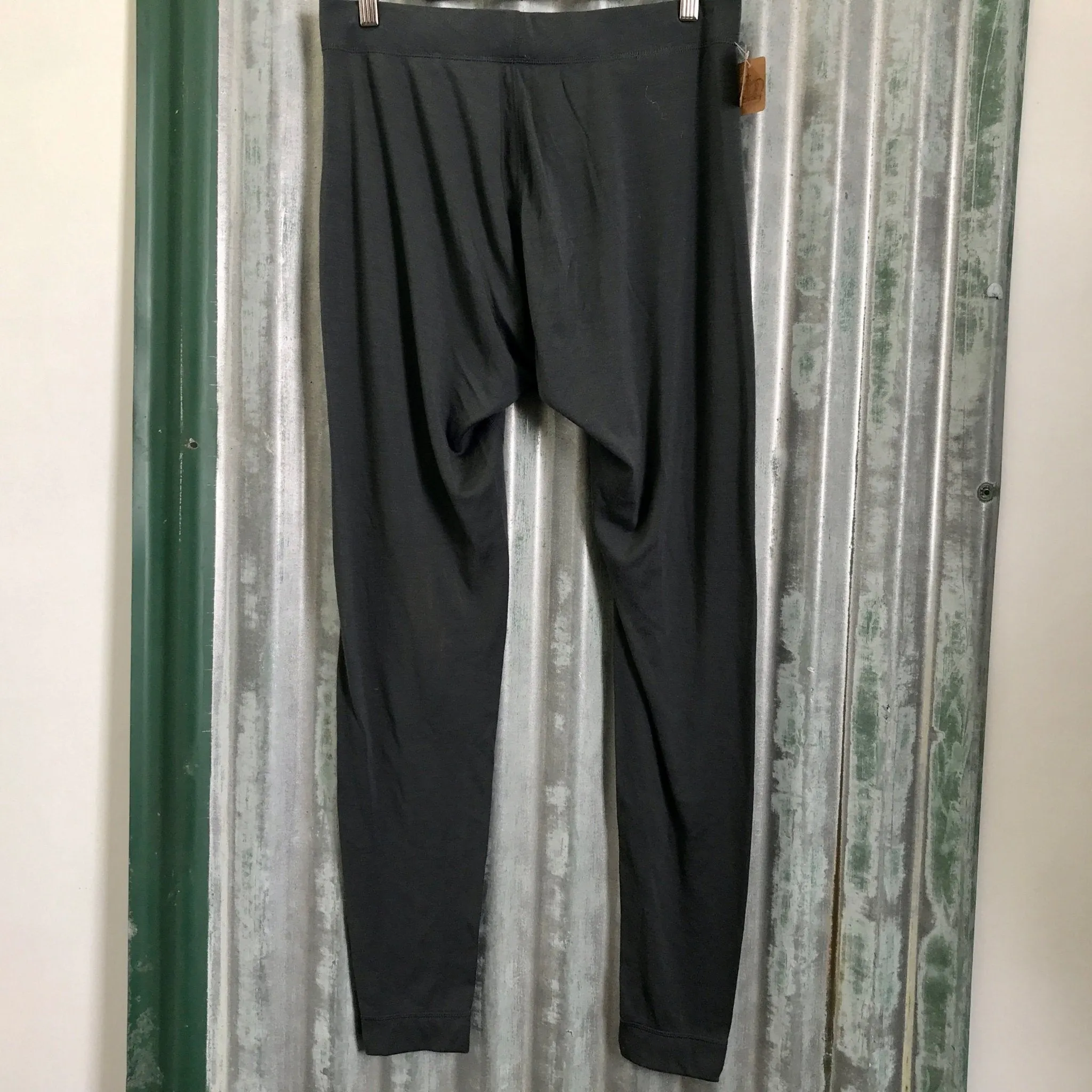 Merino Wool Long Johns Underpants Dark Grey 'Smartwool' Sz L - New - OOAK