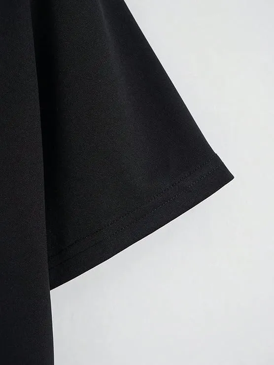 Midnight Chic Crop T-Shirt