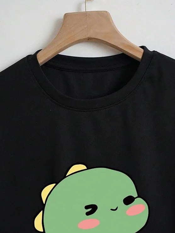 Midnight Chic Crop T-Shirt