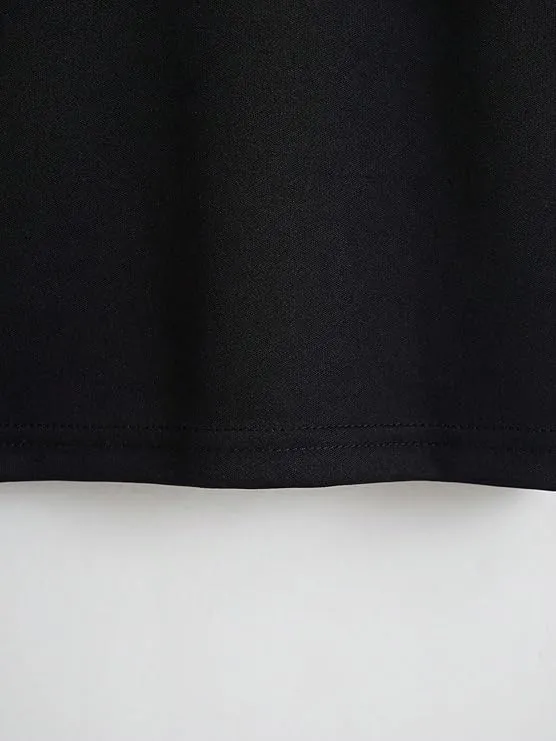 Midnight Chic Crop T-Shirt