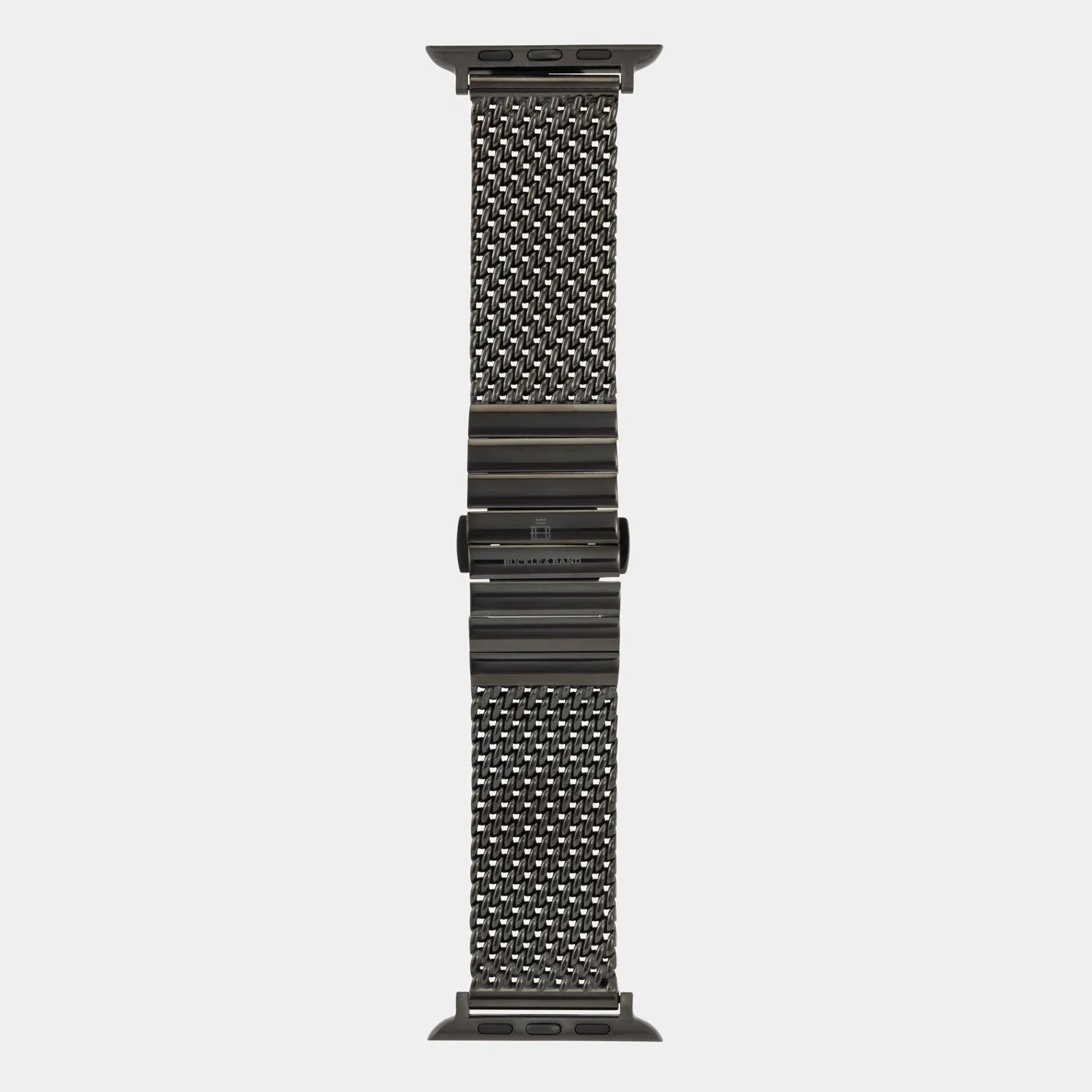 Milanese Black Stainless Steel Luxury Apple Watch Strap