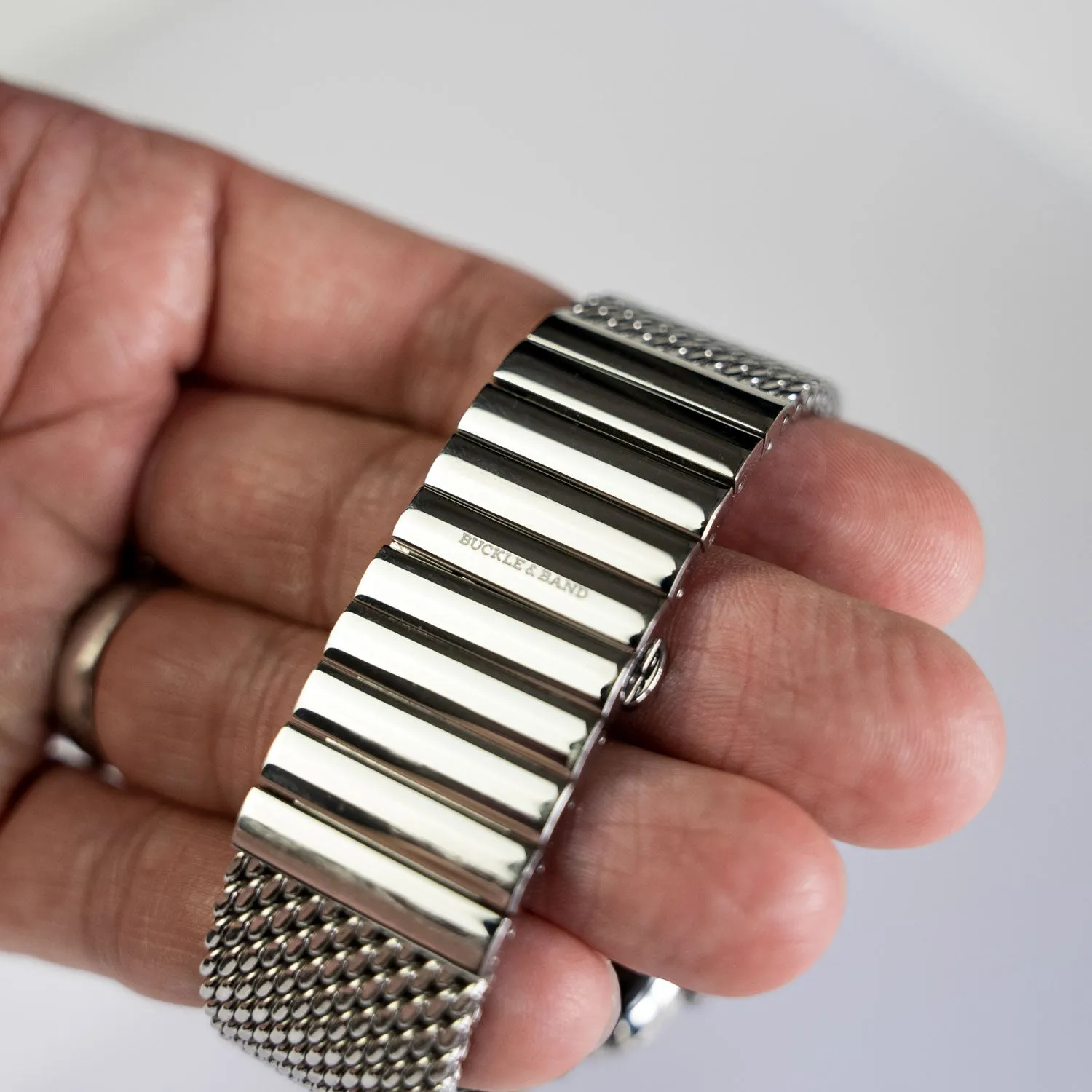 Milanese Stainless Steel Luxury Apple Watch Strap
