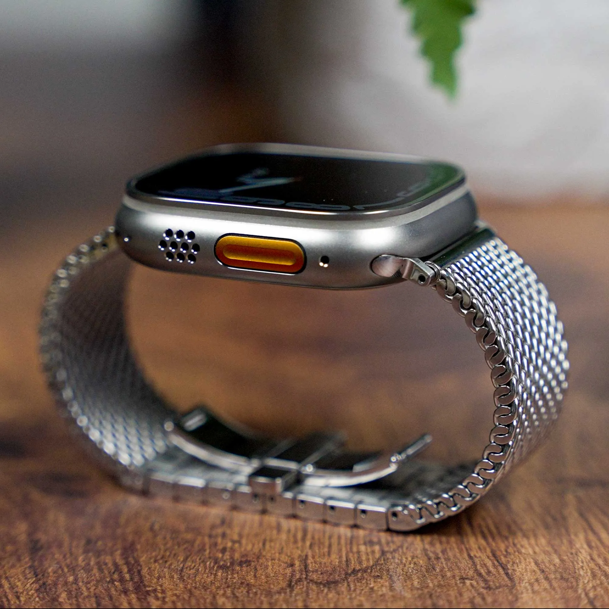 Milanese Stainless Steel Luxury Apple Watch Strap
