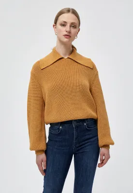 Milu knit pullover - Mineral Yellow Melange