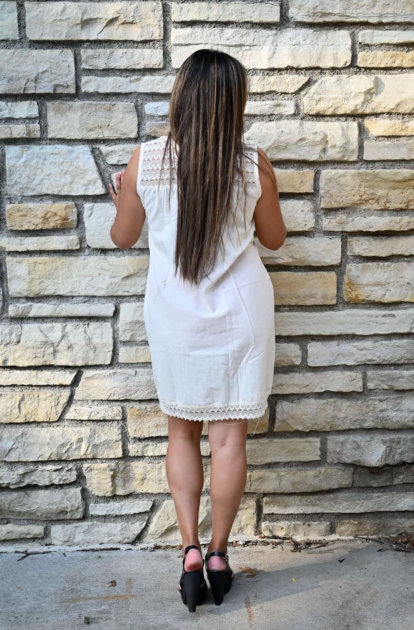 Oaxaca artesan made cotton dress