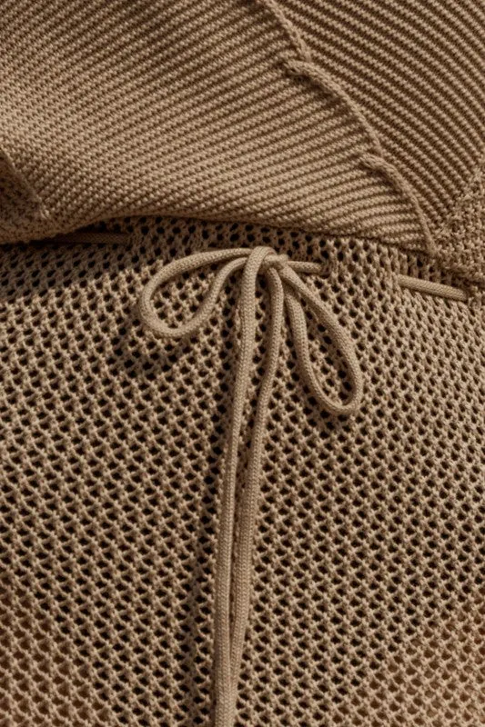 OPEN SWEATER COVER UP DRESS