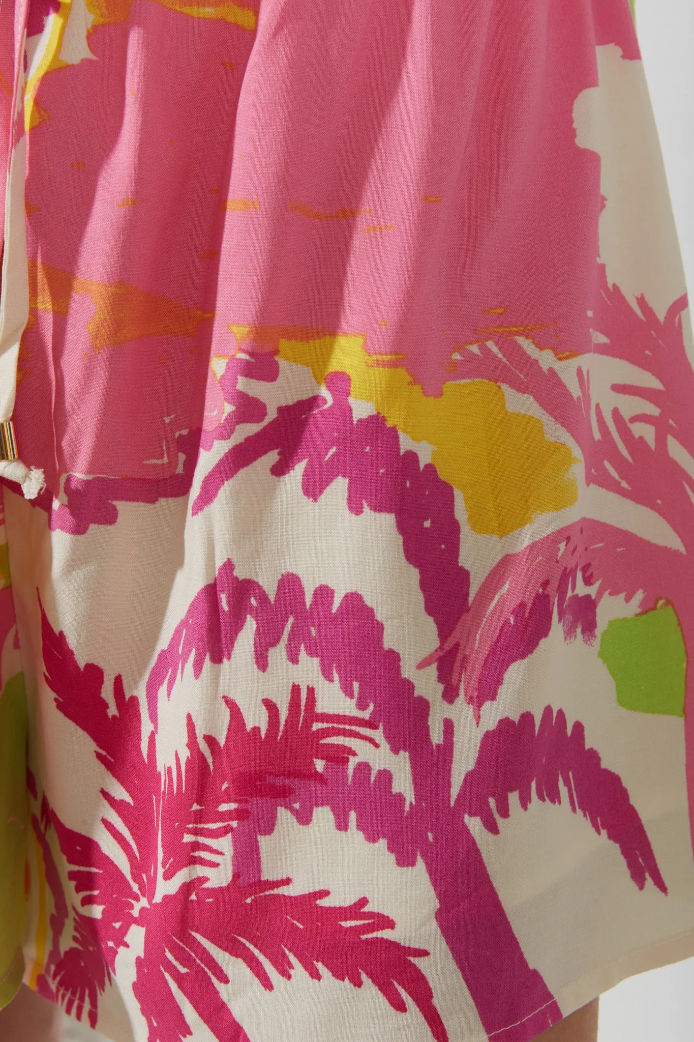 Paradisio Pink Tropical Shirt