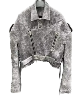 Pattern Leather Moto