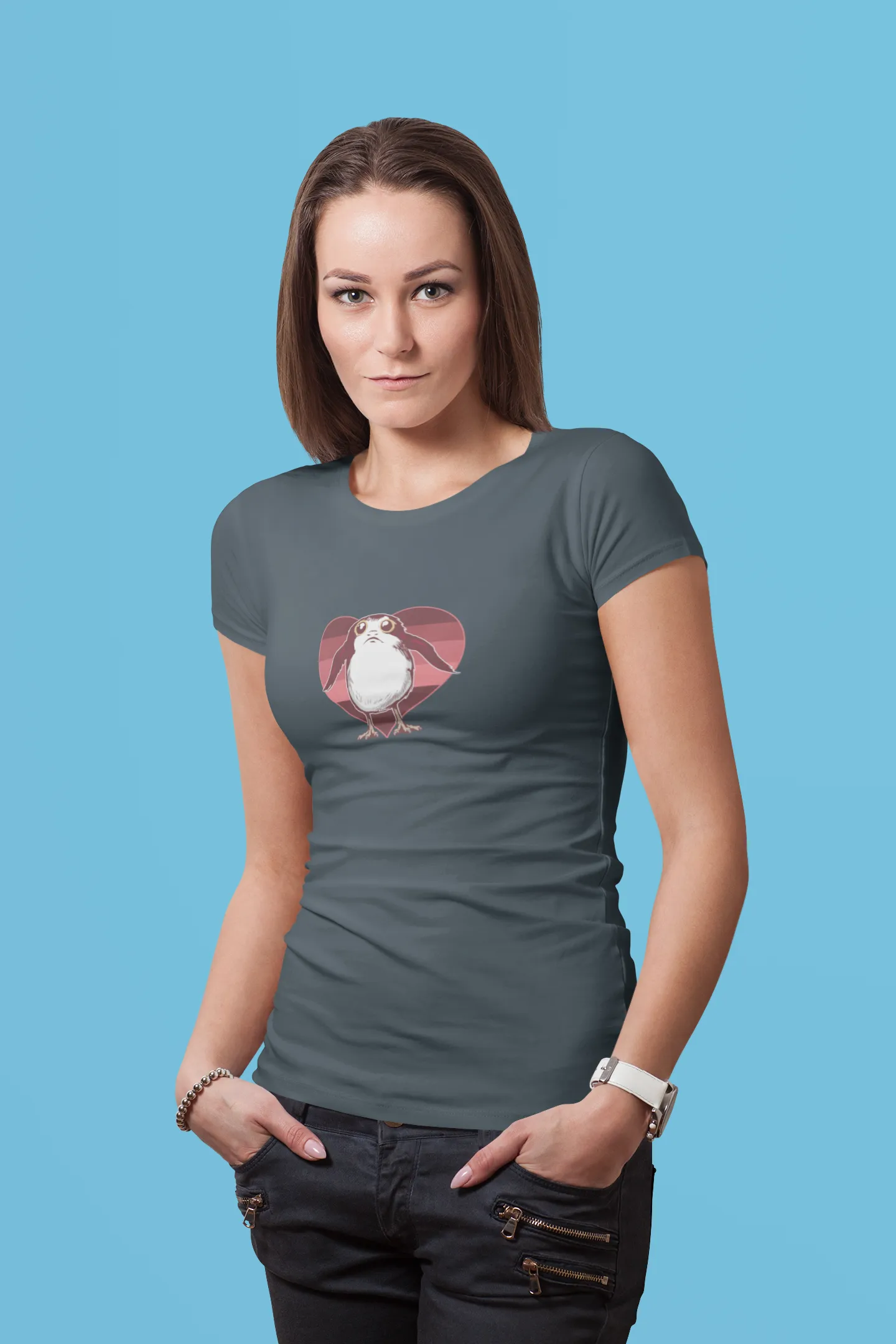 Porg Love Delight Sweatshirt,  Cute Star Wars Valentine Shirt & Sweatshirt Duo, Star Wars Shirt,Star Wars Valentine, CuteDarth Vader Shirt