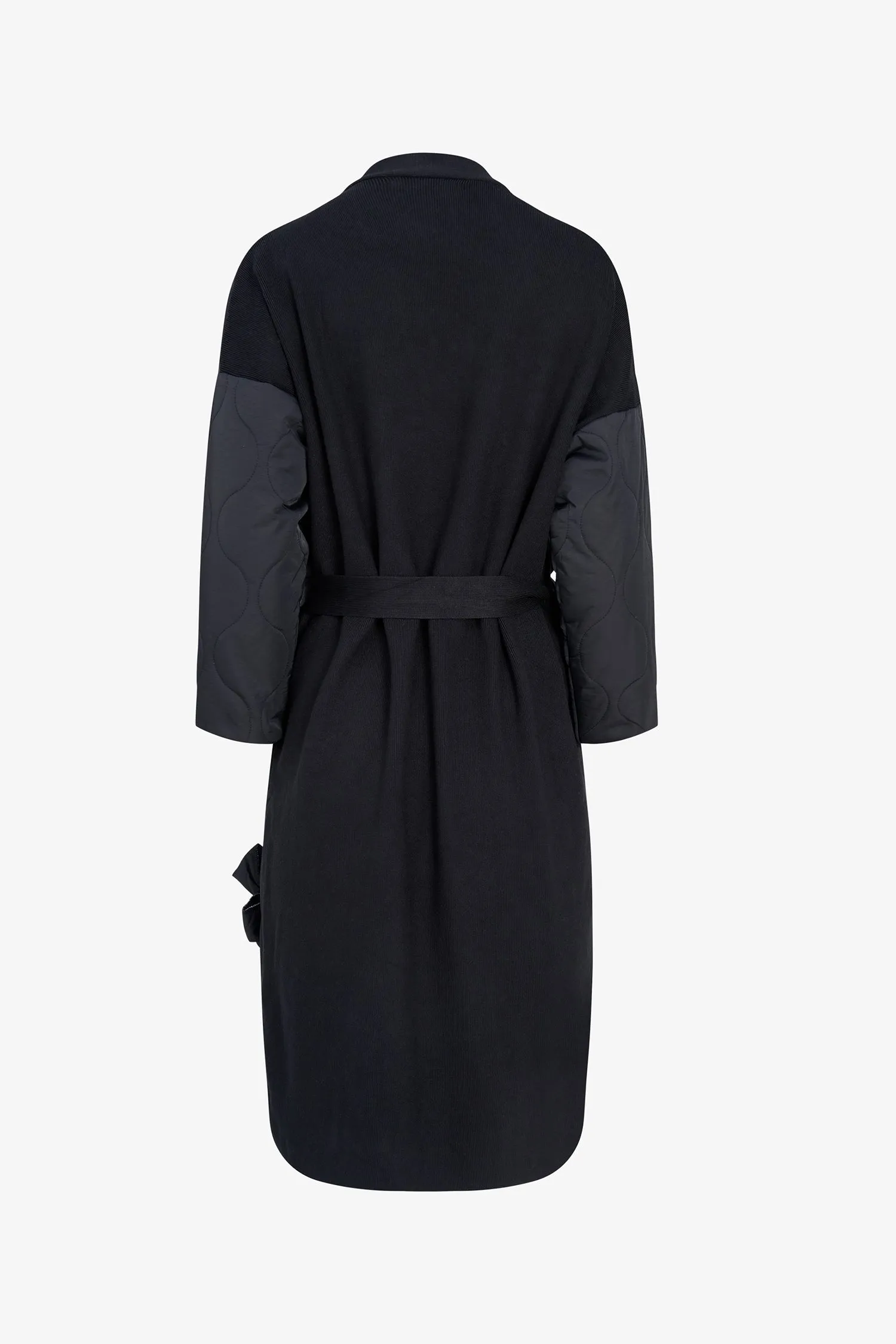 Quilted Belted Coat | Ema&Carla