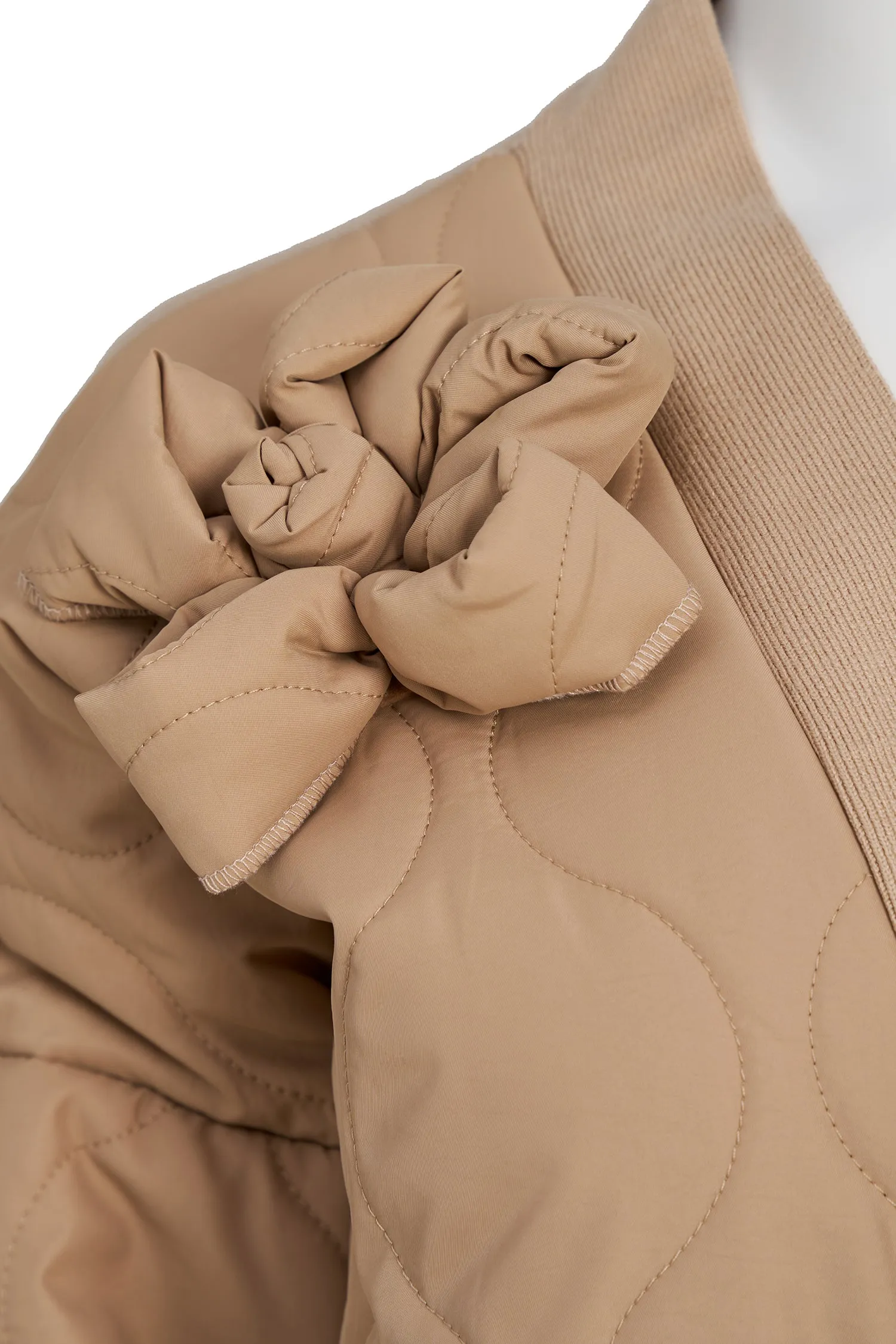 Quilted Belted Coat | Ema&Carla