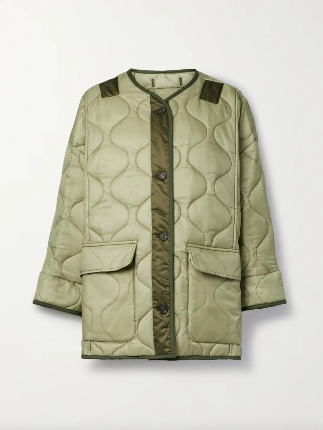 Quilted padded ripstop jacket