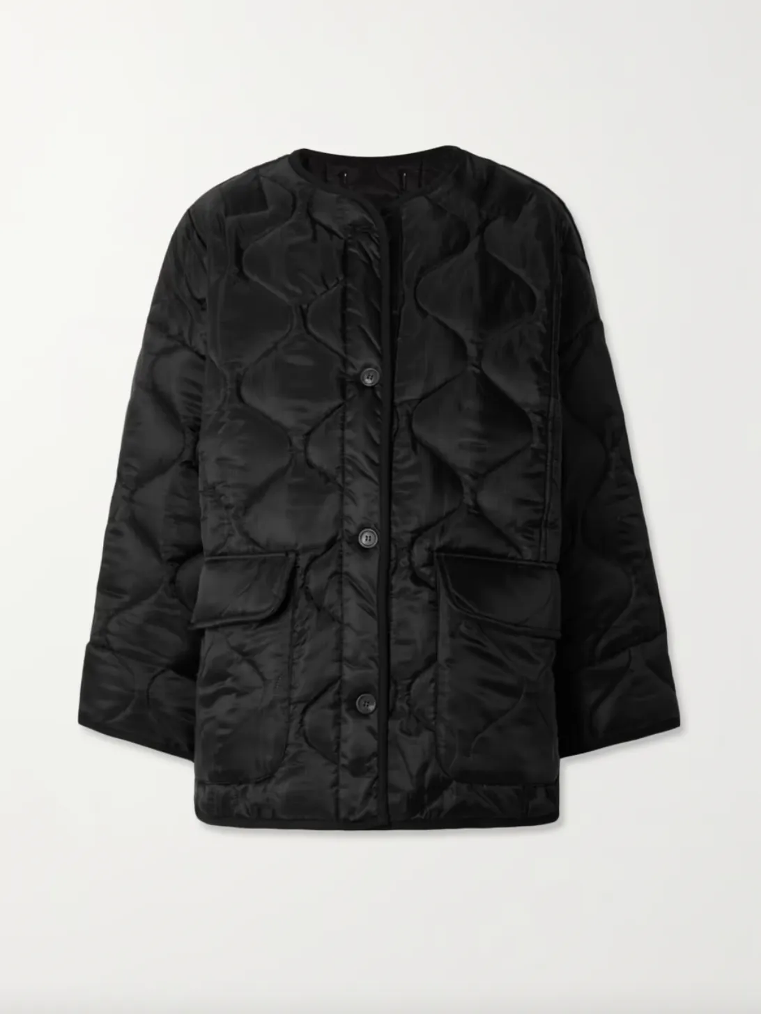 Quilted padded ripstop jacket