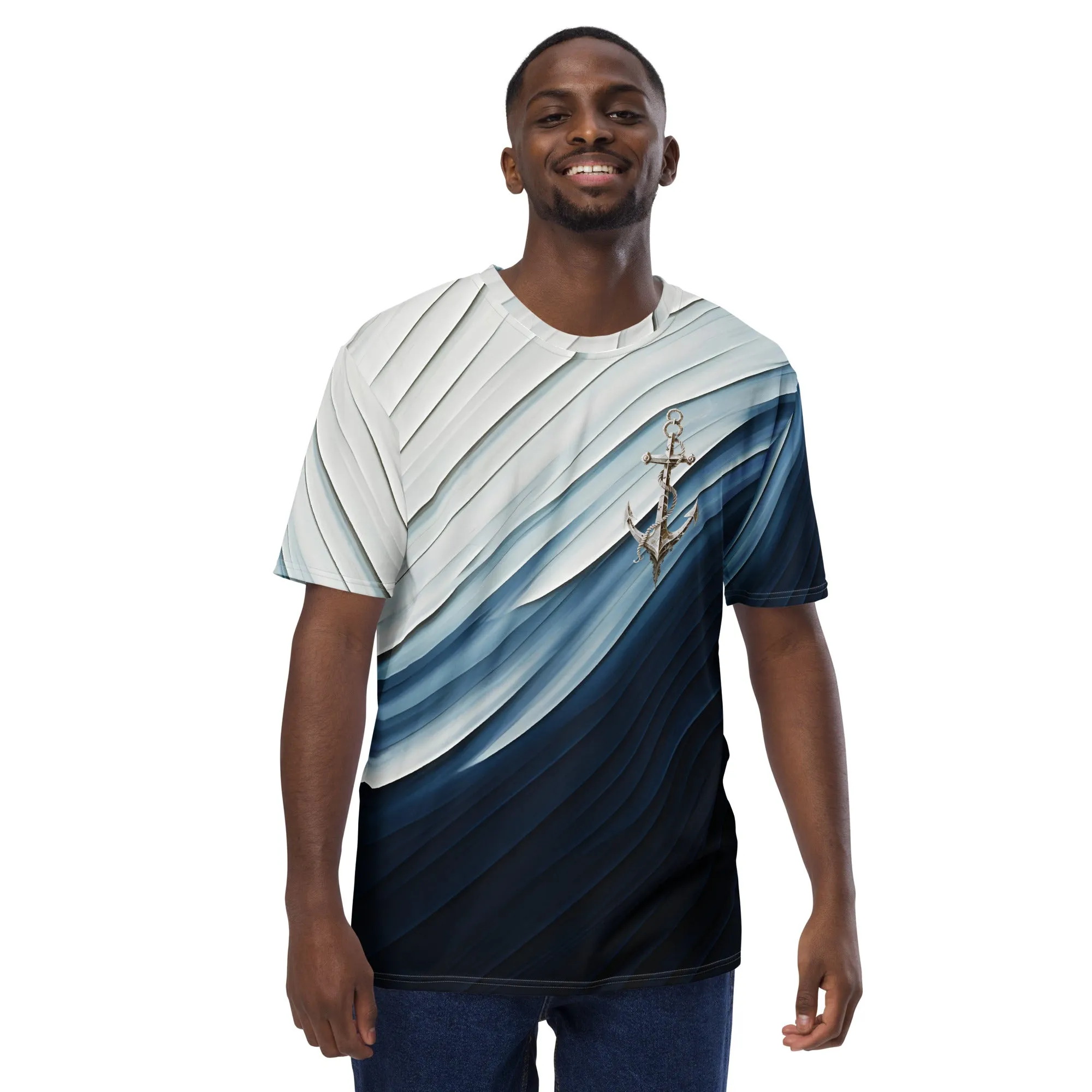 "Coastal Chic" Collection - Designer Men's T-shirt