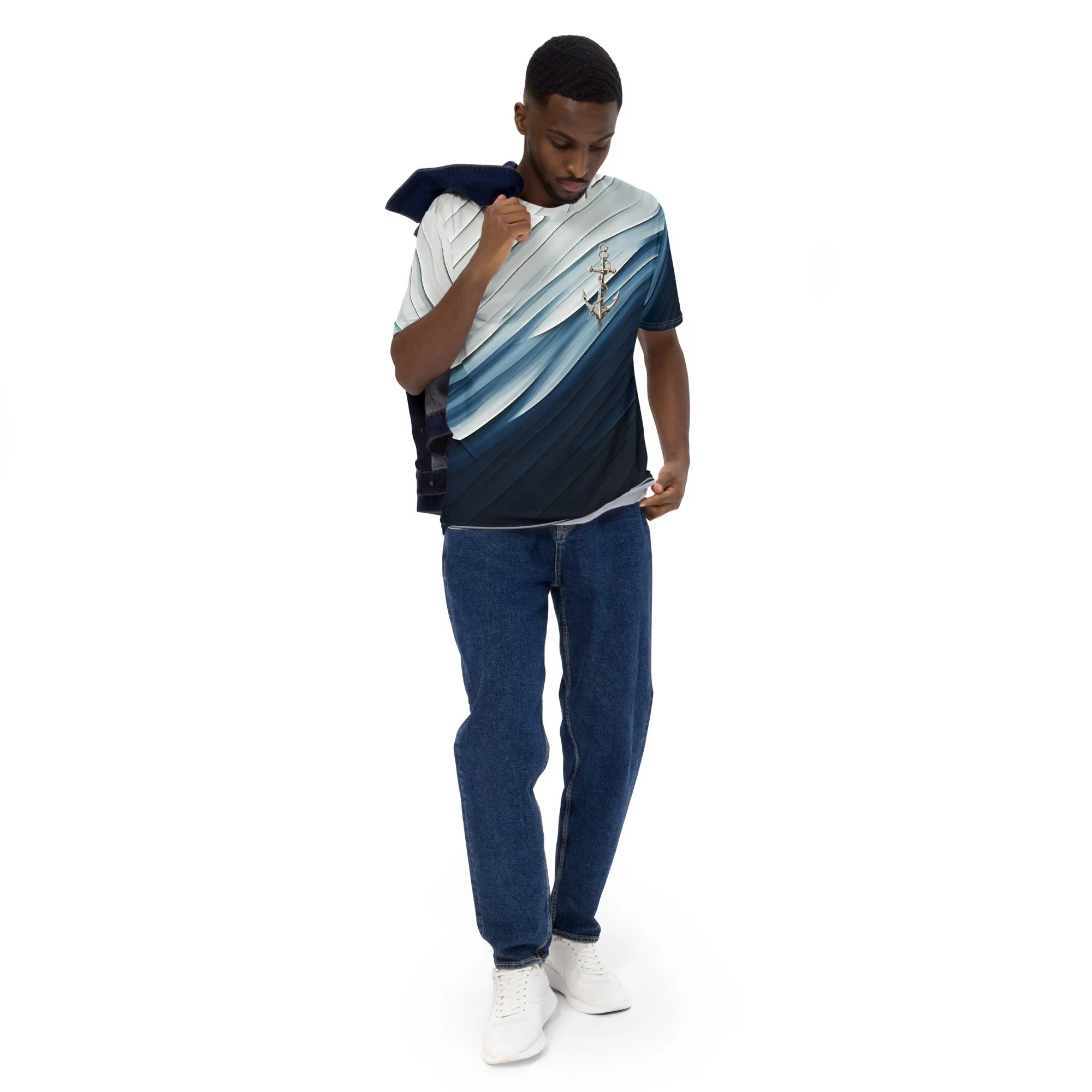 "Coastal Chic" Collection - Designer Men's T-shirt