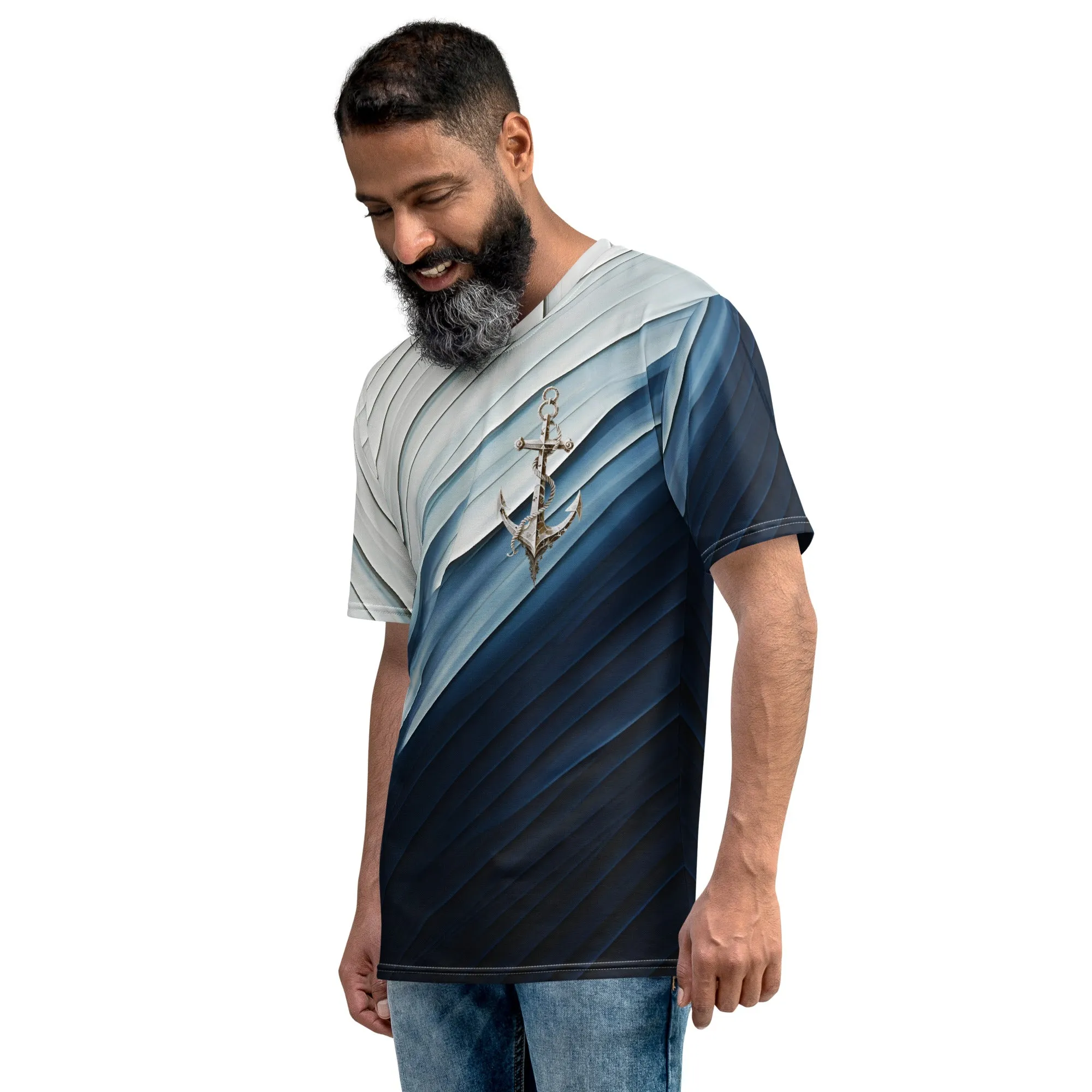 "Coastal Chic" Collection - Designer Men's T-shirt
