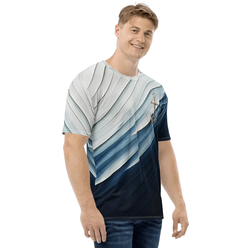 "Coastal Chic" Collection - Designer Men's T-shirt