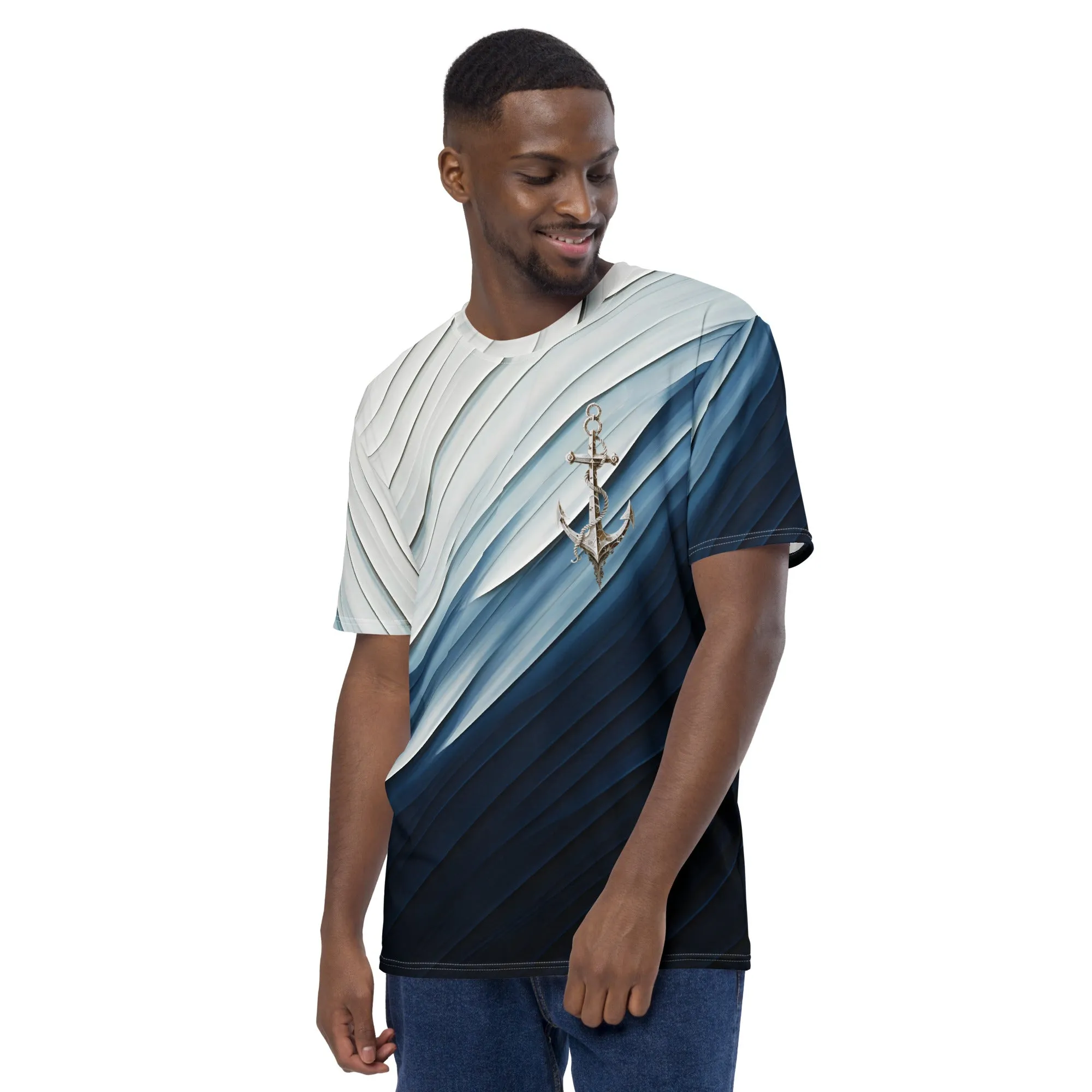 "Coastal Chic" Collection - Designer Men's T-shirt
