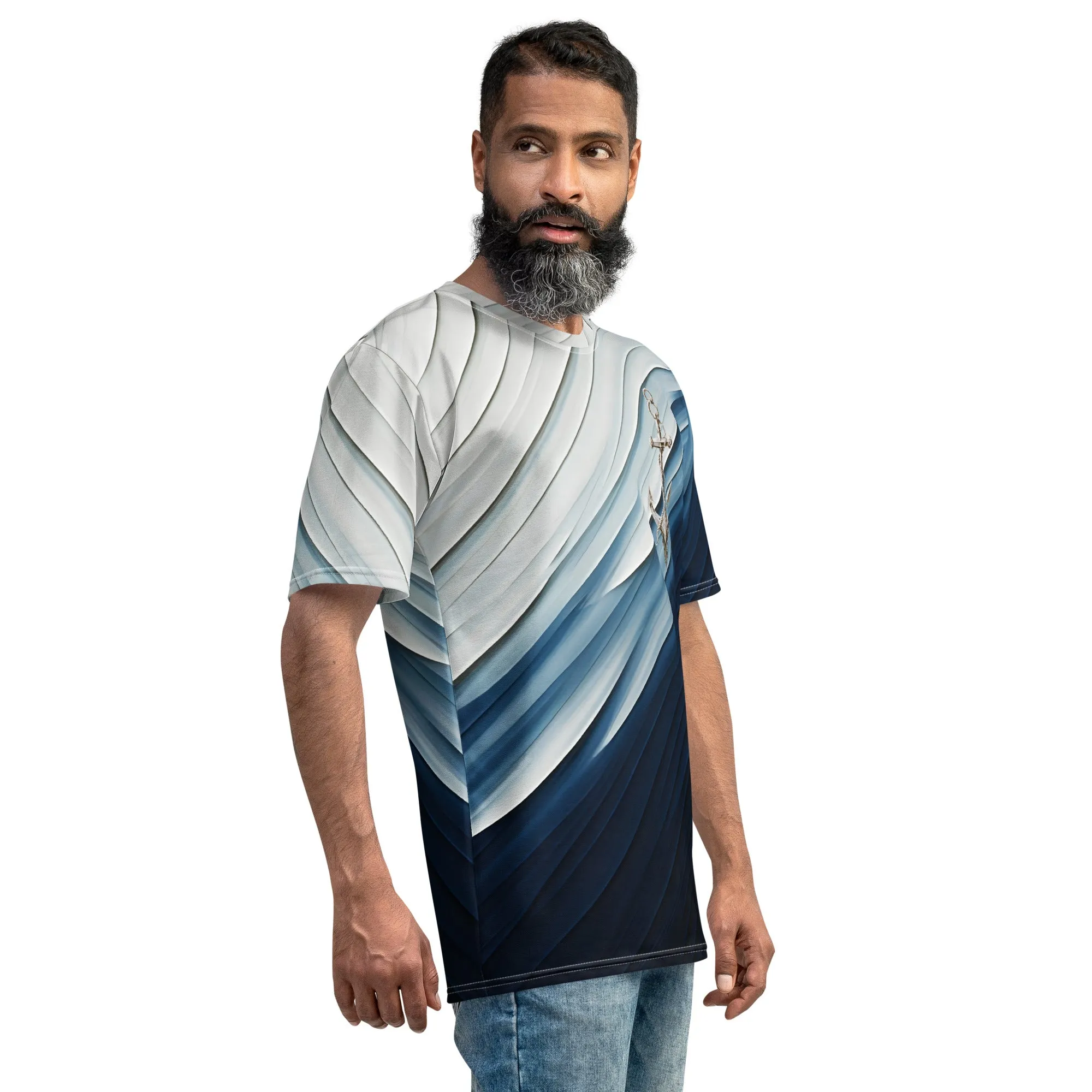 "Coastal Chic" Collection - Designer Men's T-shirt
