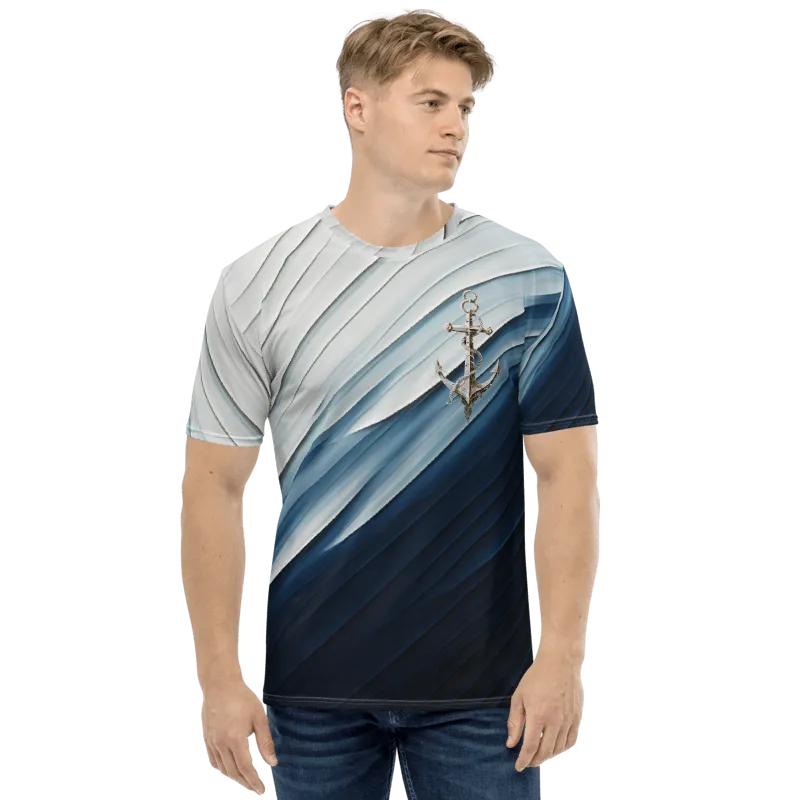 "Coastal Chic" Collection - Designer Men's T-shirt