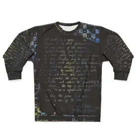 "The Player of Games" Sci-Fi Sweatshirt with Retro Chess Design